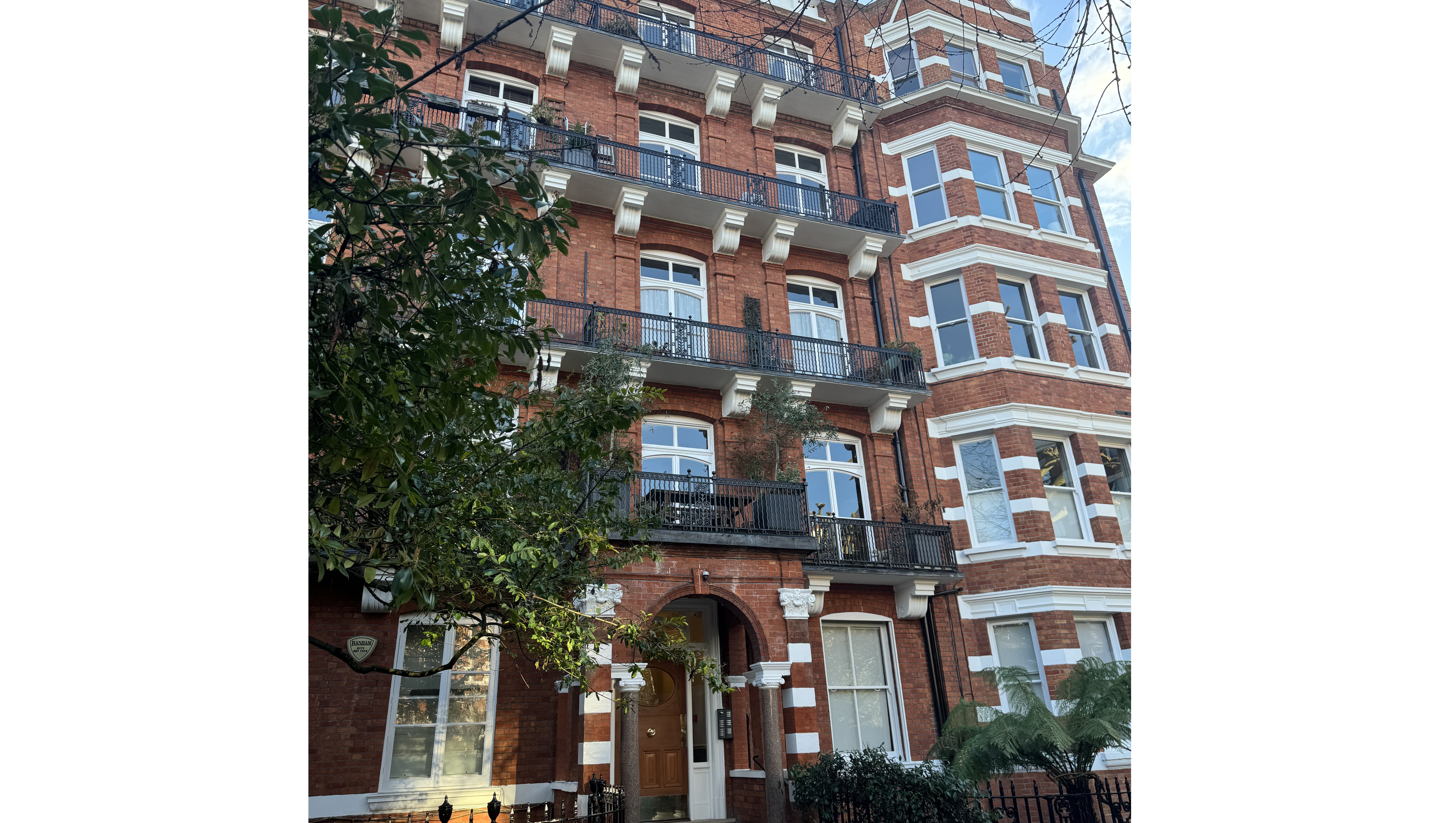 INVESTMENT -  Long Leasehold Self Contained Lower Ground Floor Caretaker's Flat