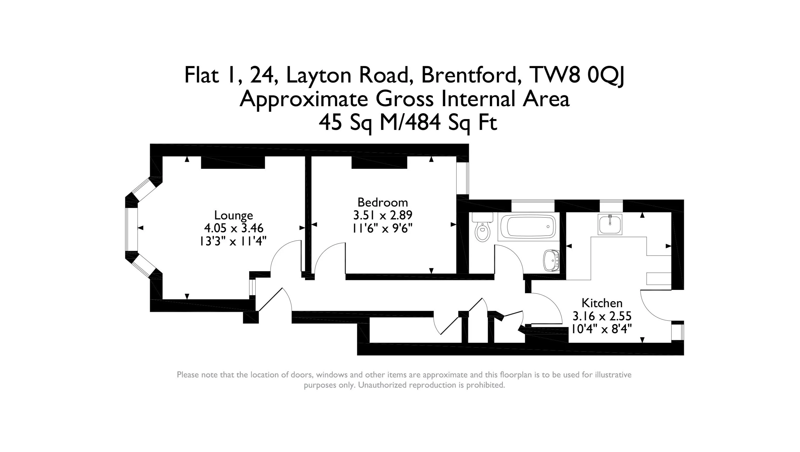 VACANT - Leasehold Self Contained Ground Floor Flat