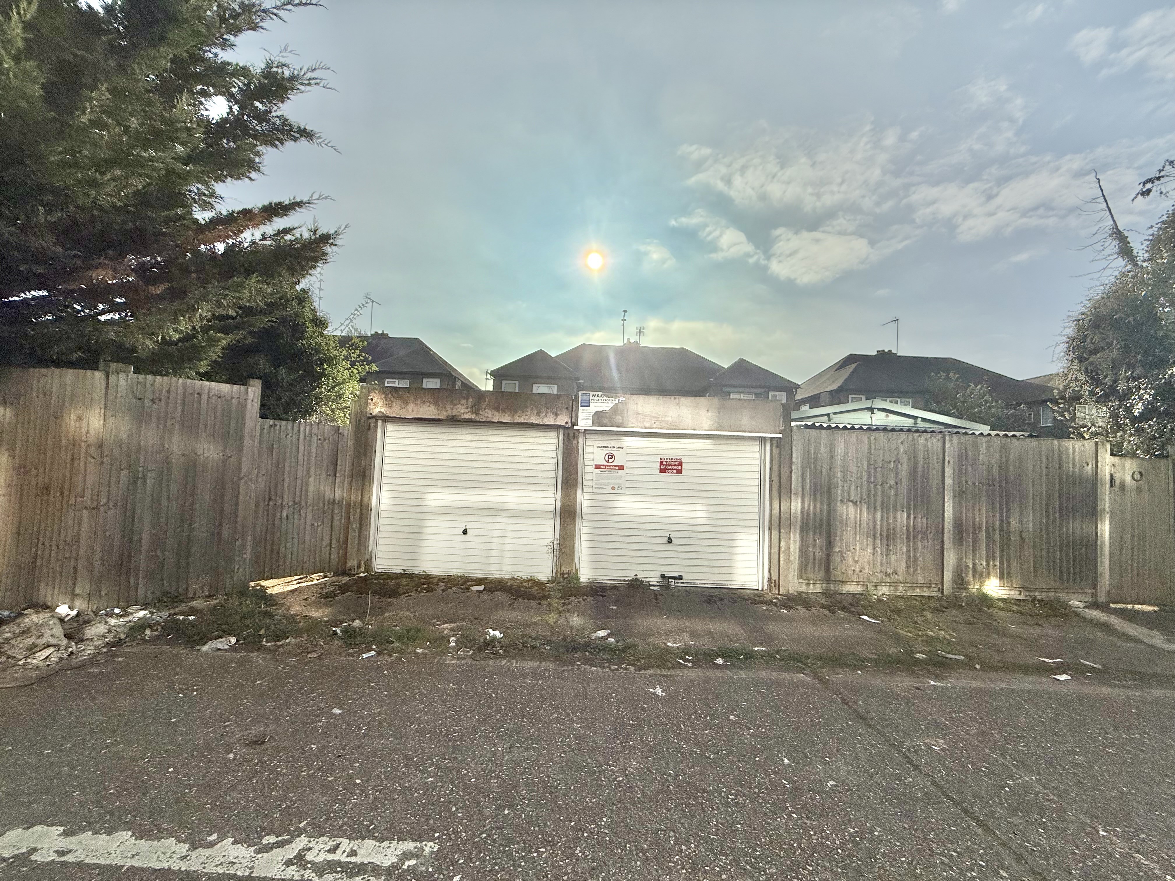 INVESTMENT - Two Freehold Garages