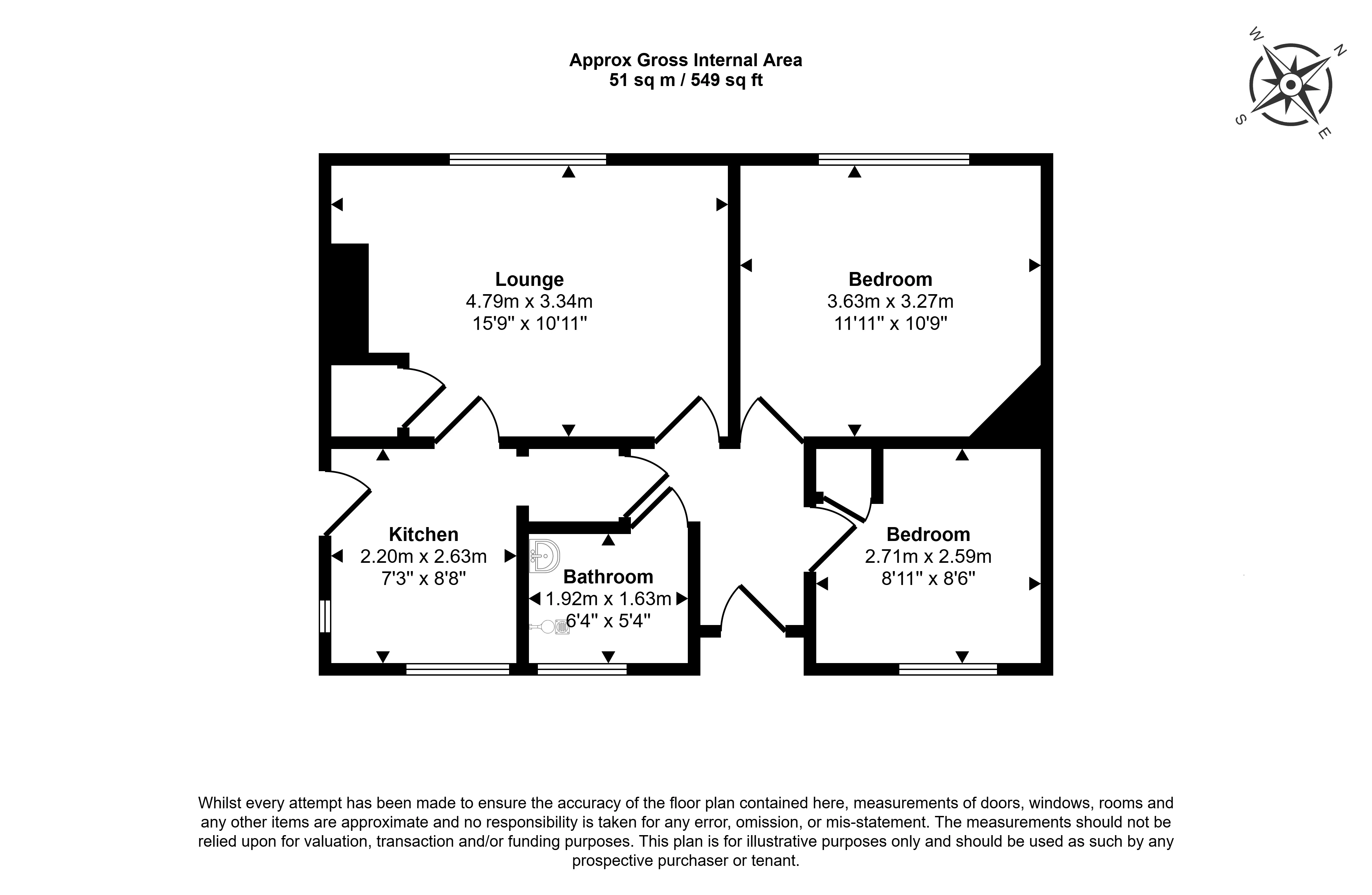 VACANT - Freehold Semi-Detached Bungalow