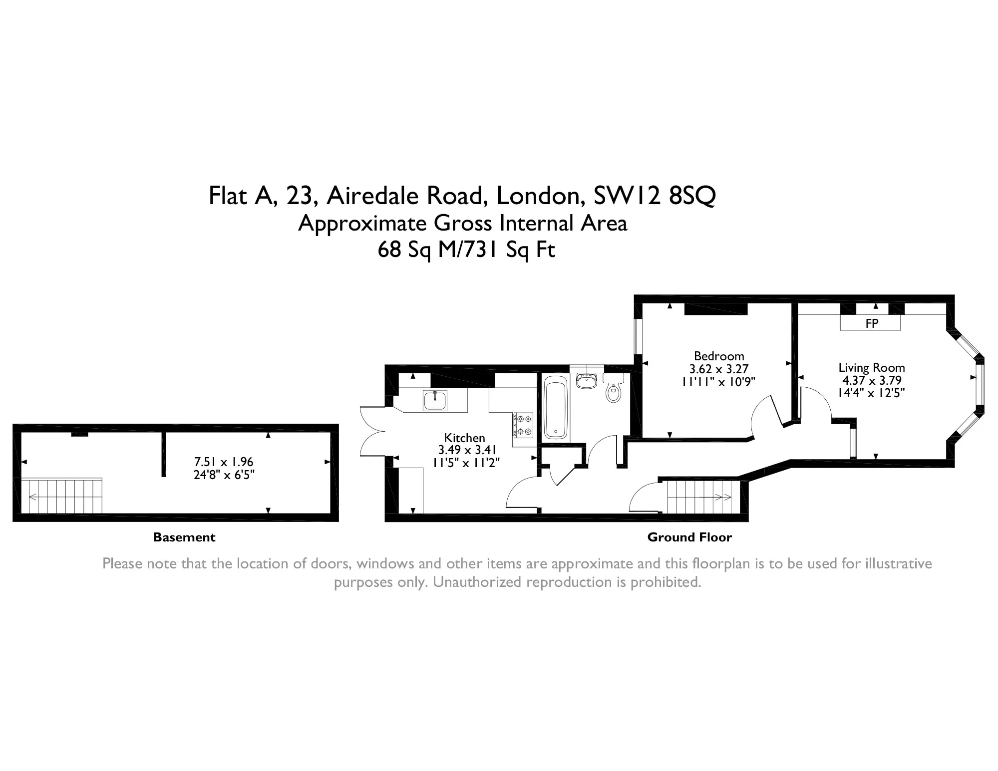 VACANT - Leasehold Self Contained Ground Floor Flat