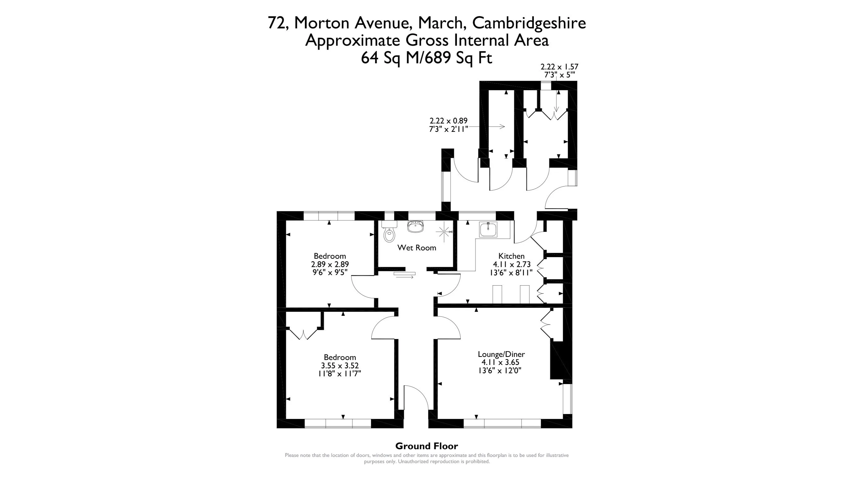 VACANT - Freehold Semi Detached Bungalow