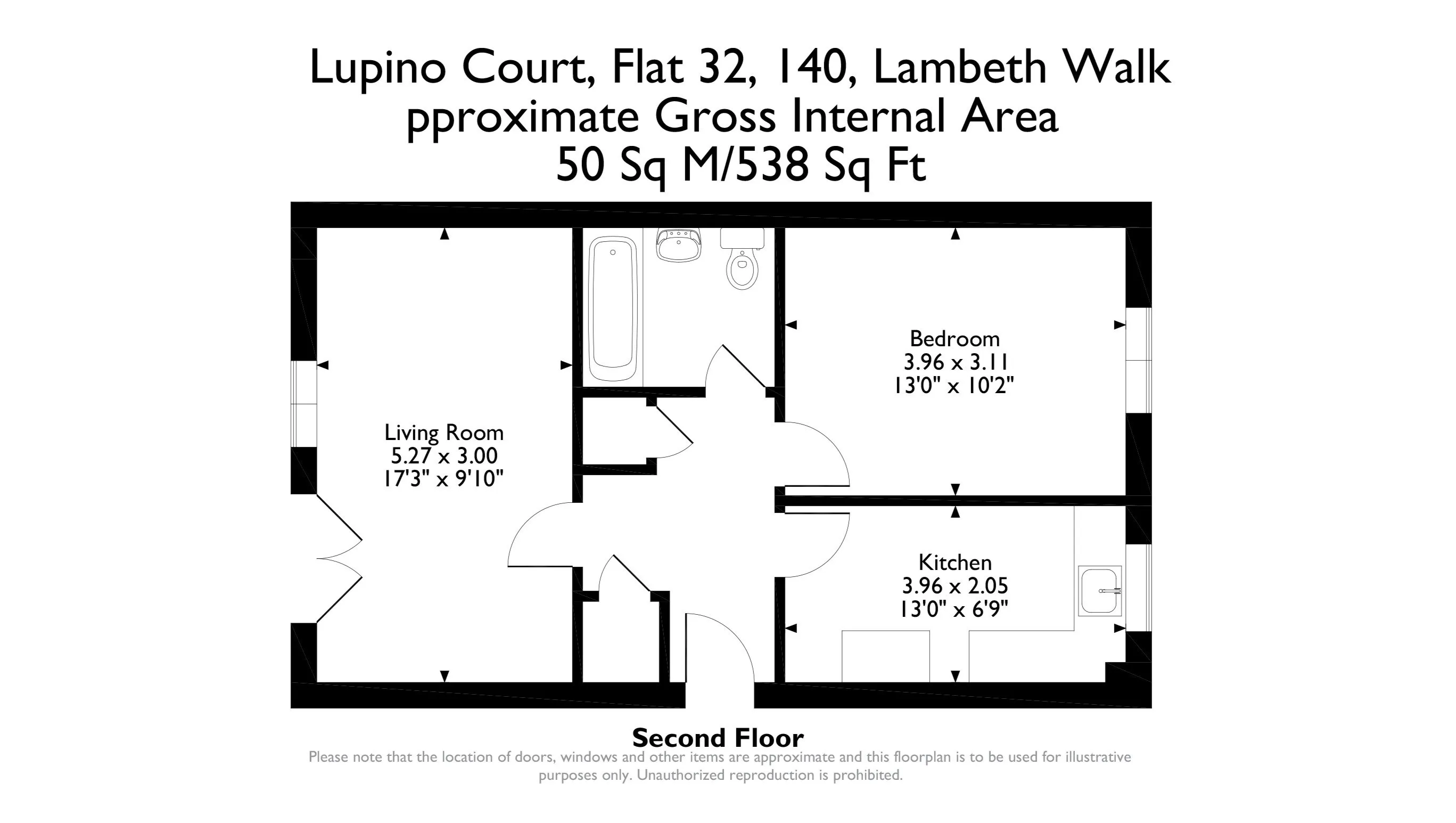 VACANT - Leasehold Self Contained Third Floor Flat