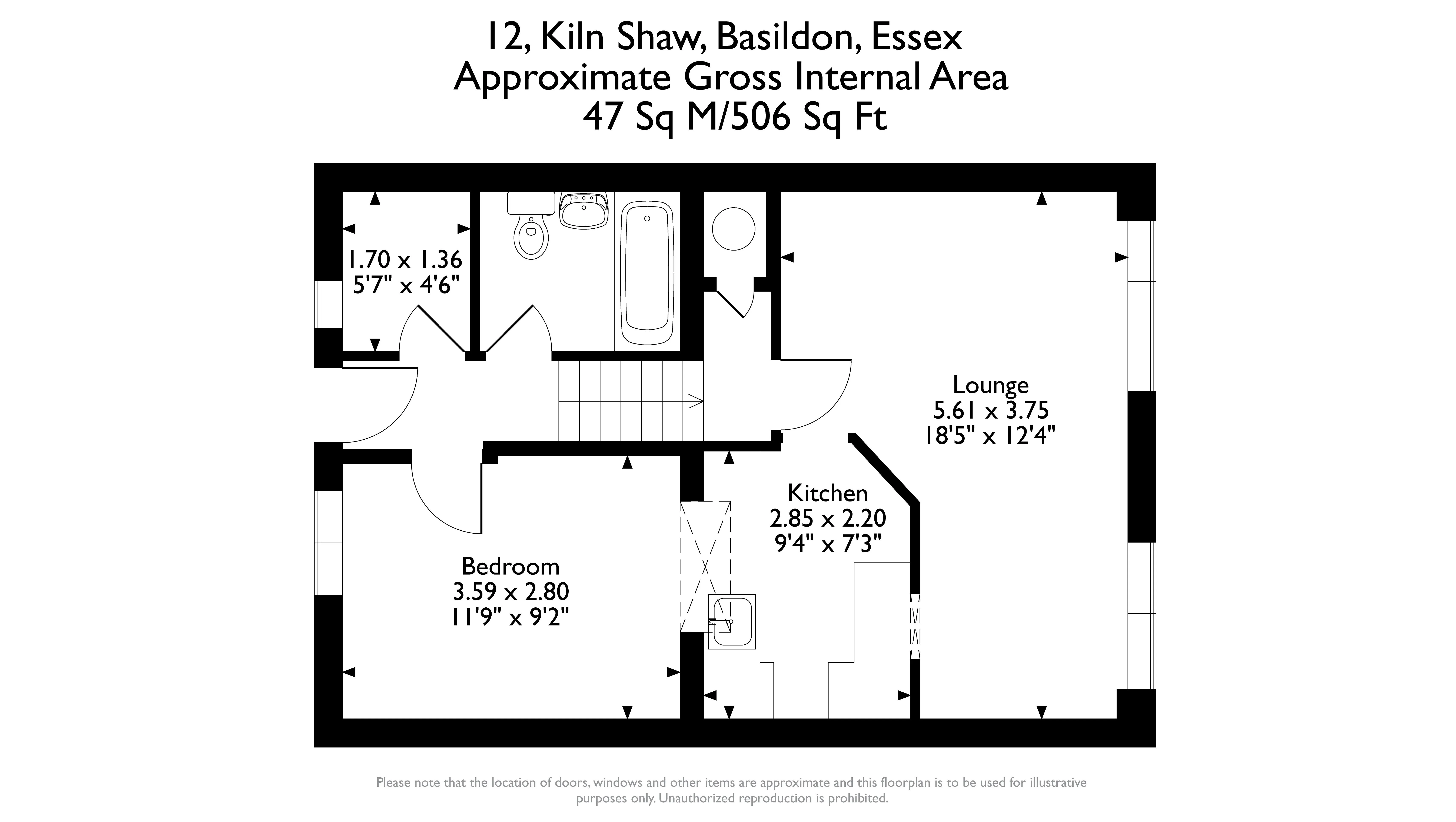 VACANT - Leasehold Self Contained First Floor Flat