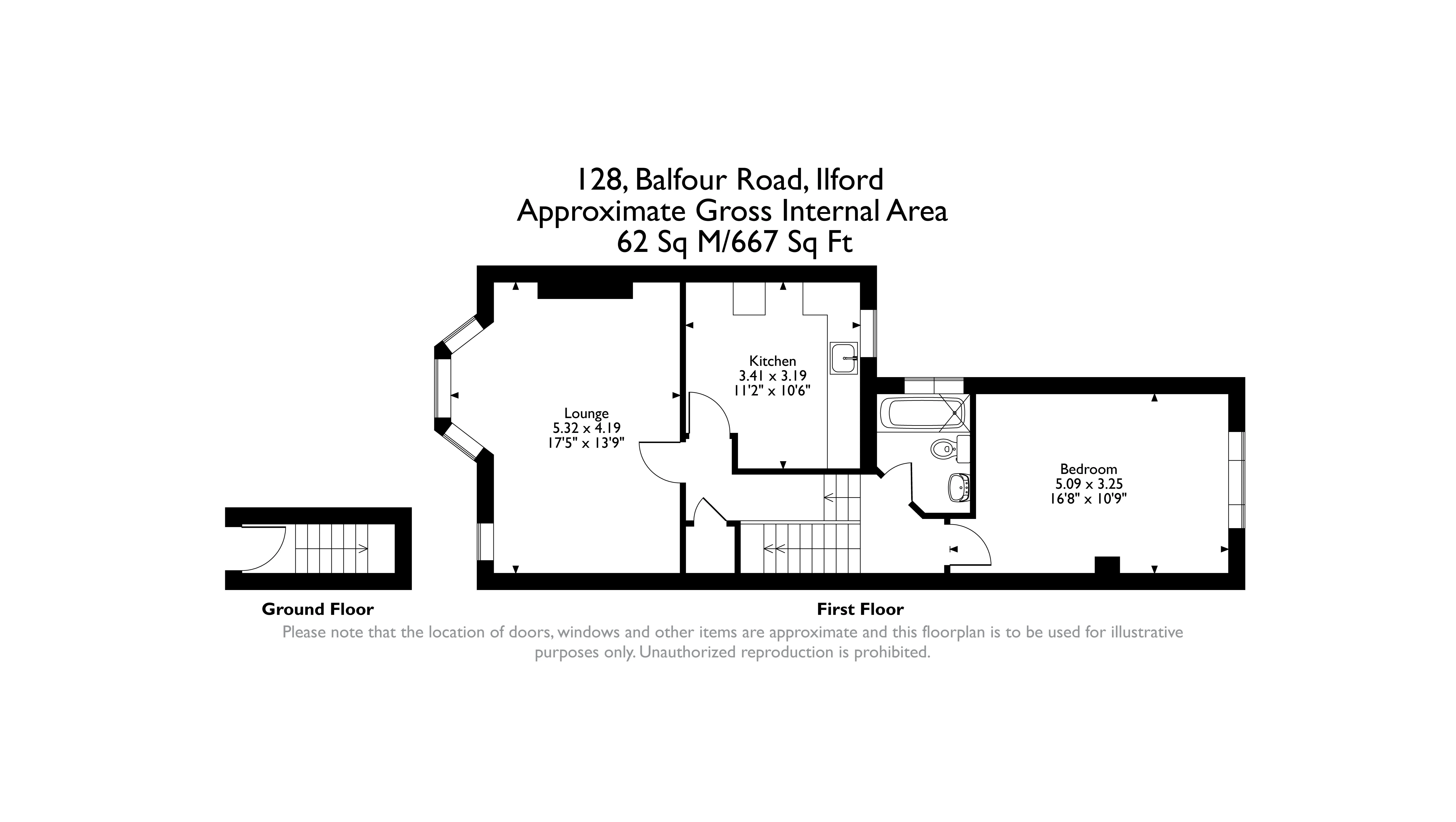 VACANT - Long Leasehold Self Contained First Floor Flat