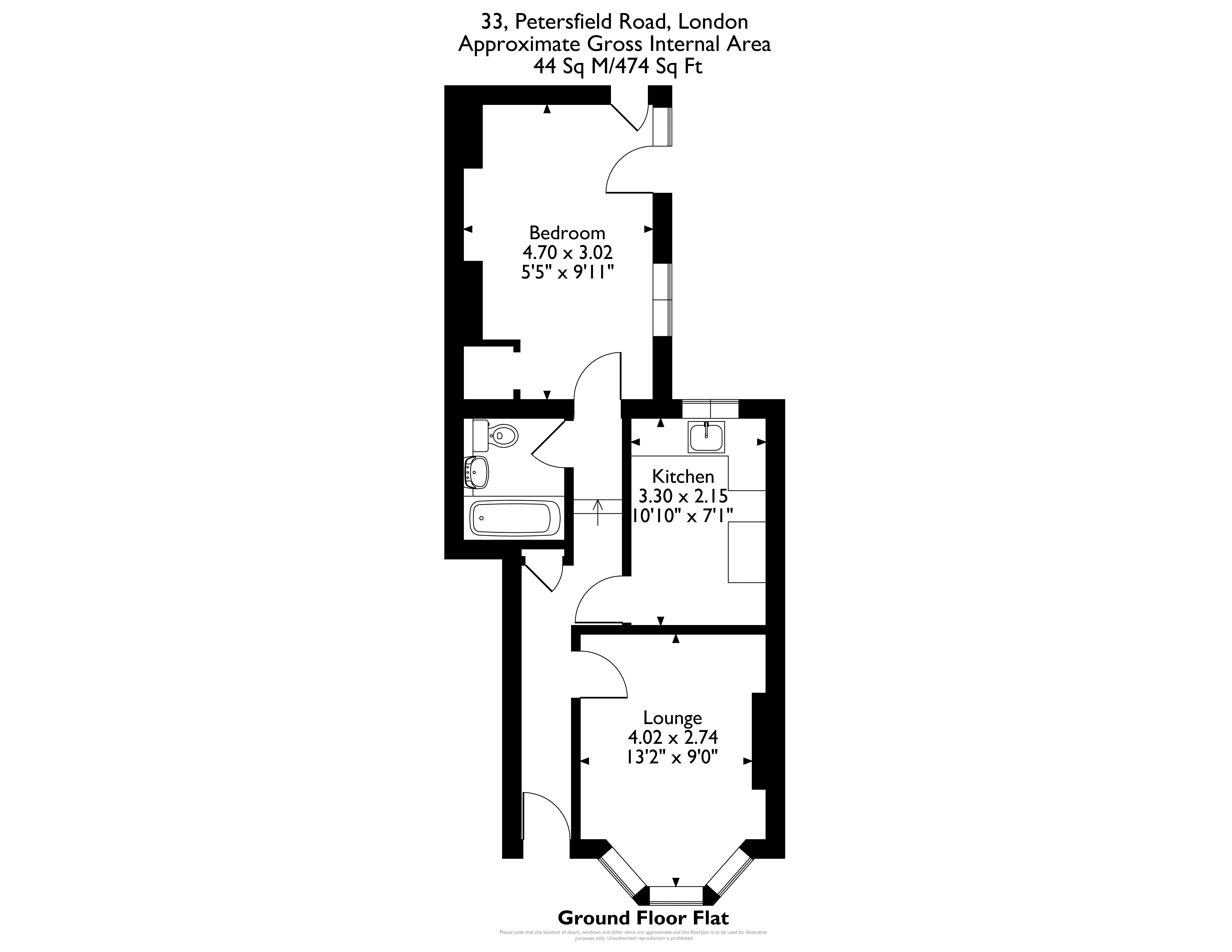 VACANT - Leasehold Self Contained Ground Floor Flat