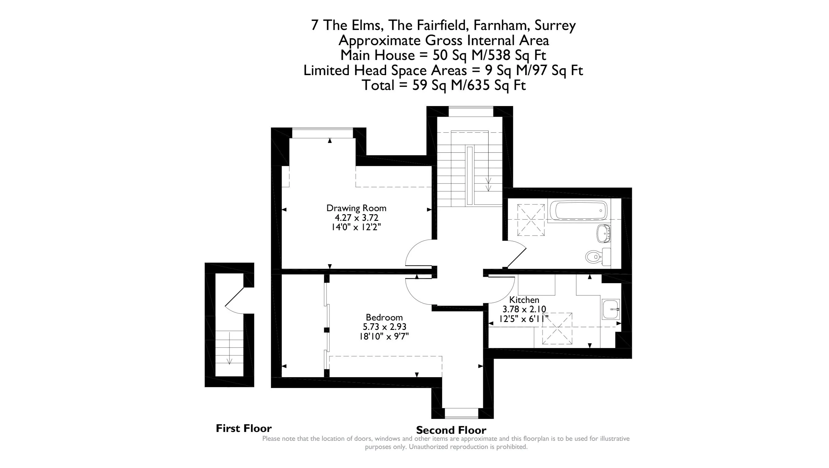 VACANT - Leasehold Self Contained Second Floor Flat