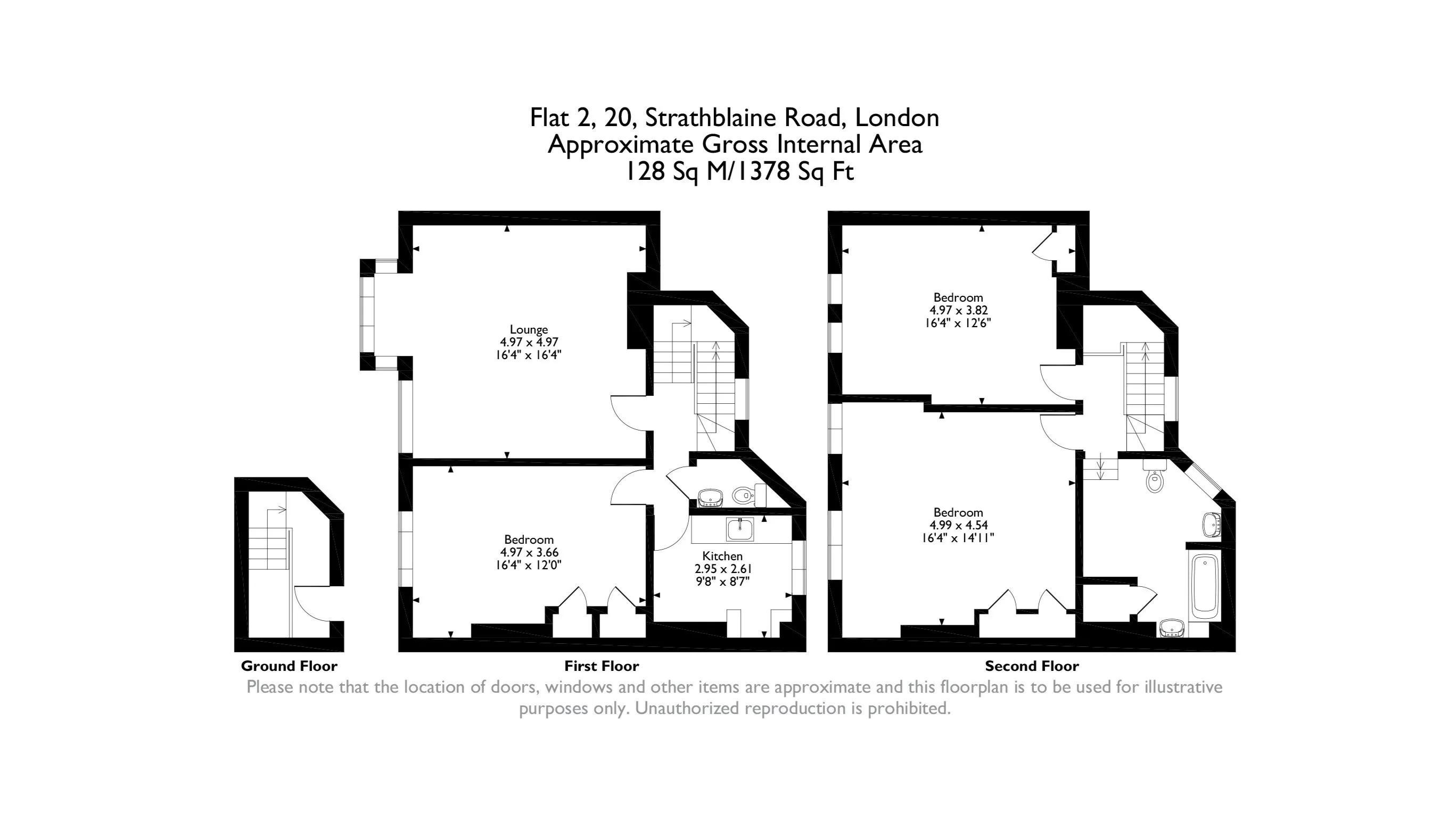 VACANT - Leasehold First and Second Floor Maisonette