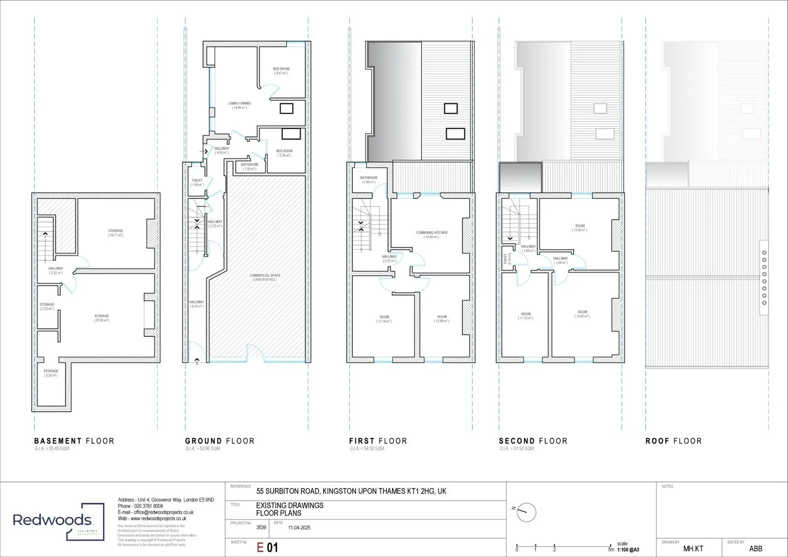 MAJORITY VACANT - Freehold Mid Terrace Building 