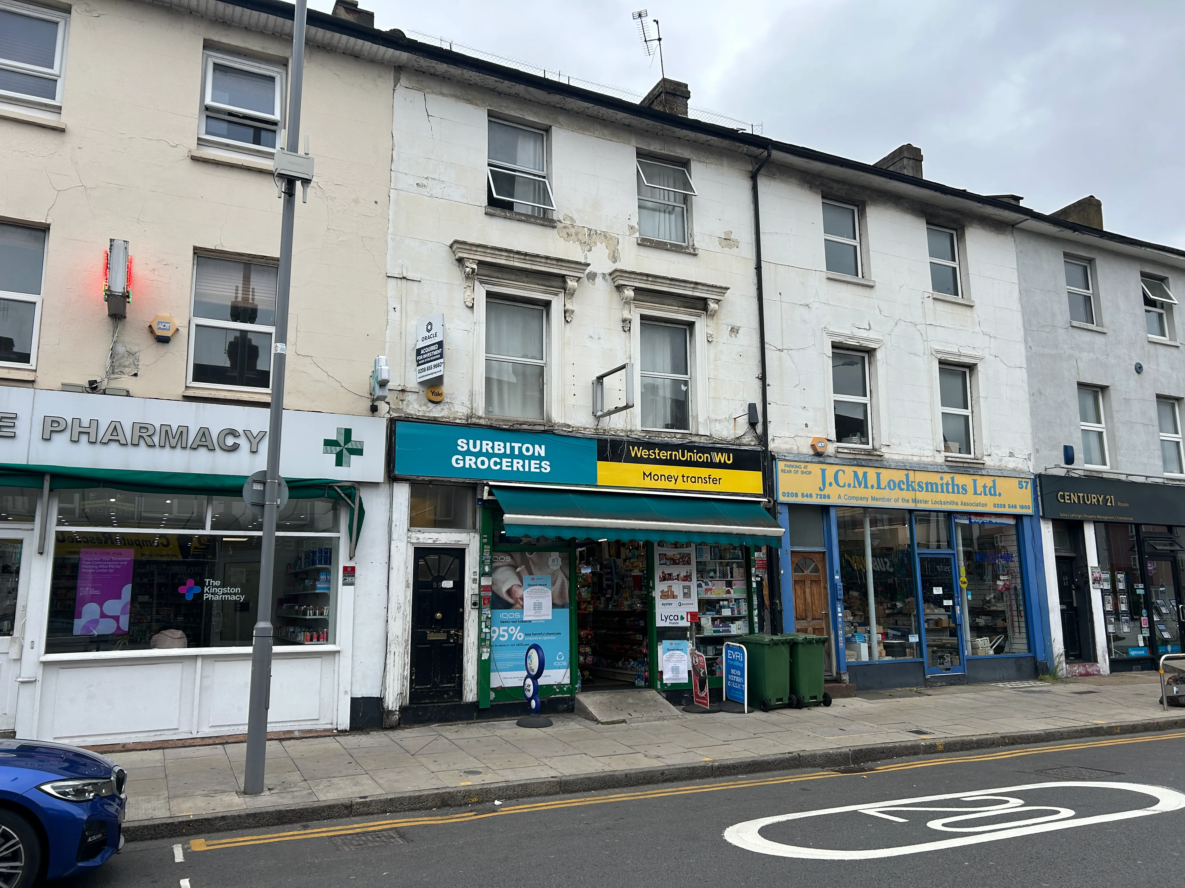 MAJORITY VACANT - Freehold Mid Terrace Building 
