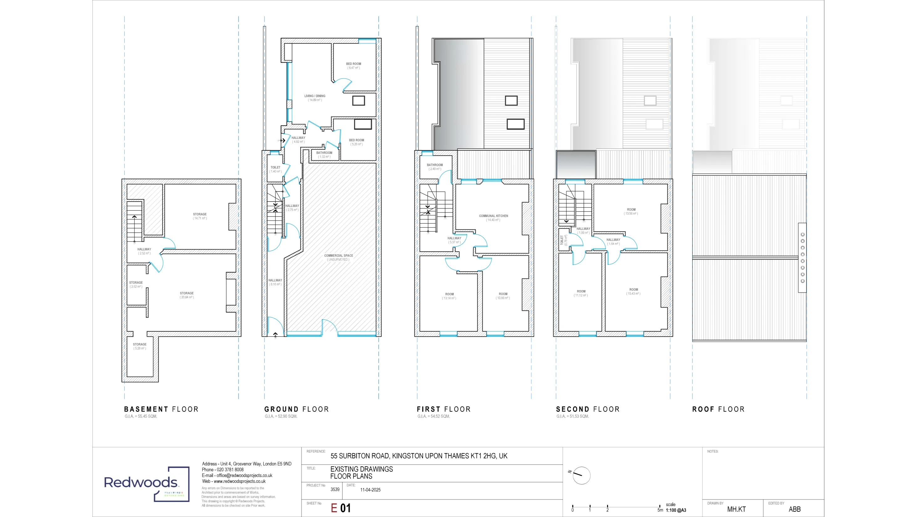 MAJORITY VACANT - Freehold Mid Terrace Building 