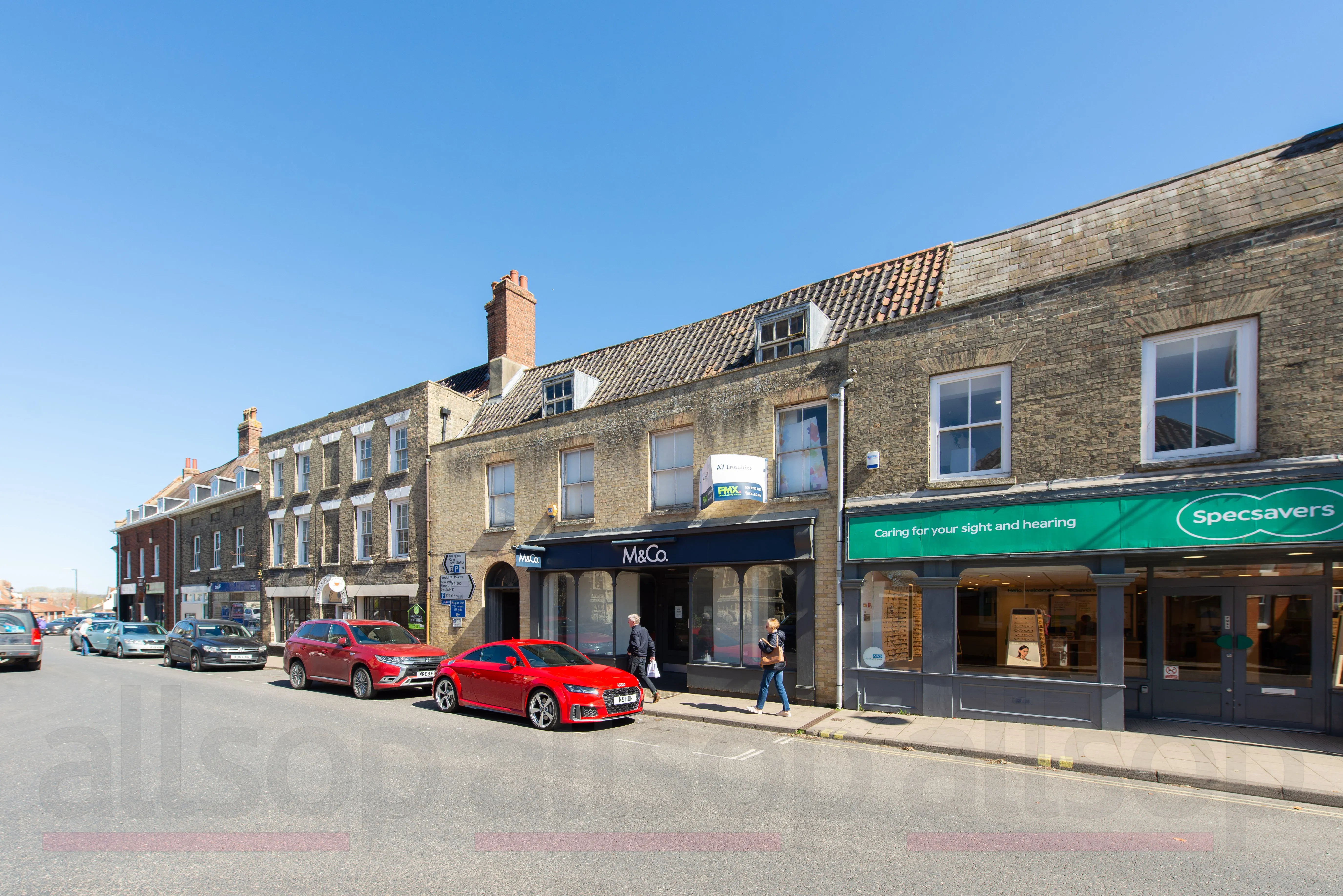 Grade II Listed Freehold Vacant Shop with Private Car Park 