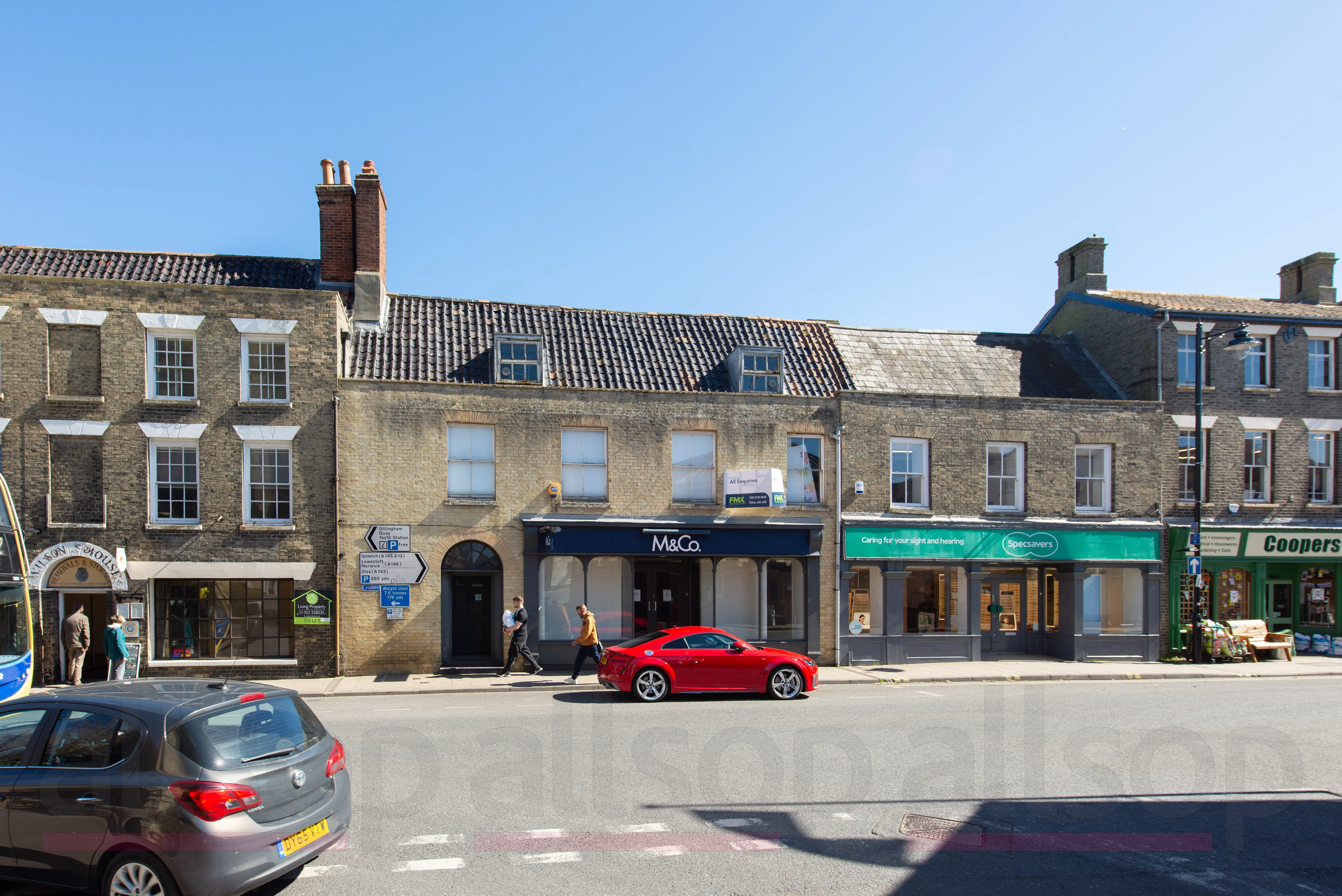 Grade II Listed Freehold Vacant Shop with Private Car Park 