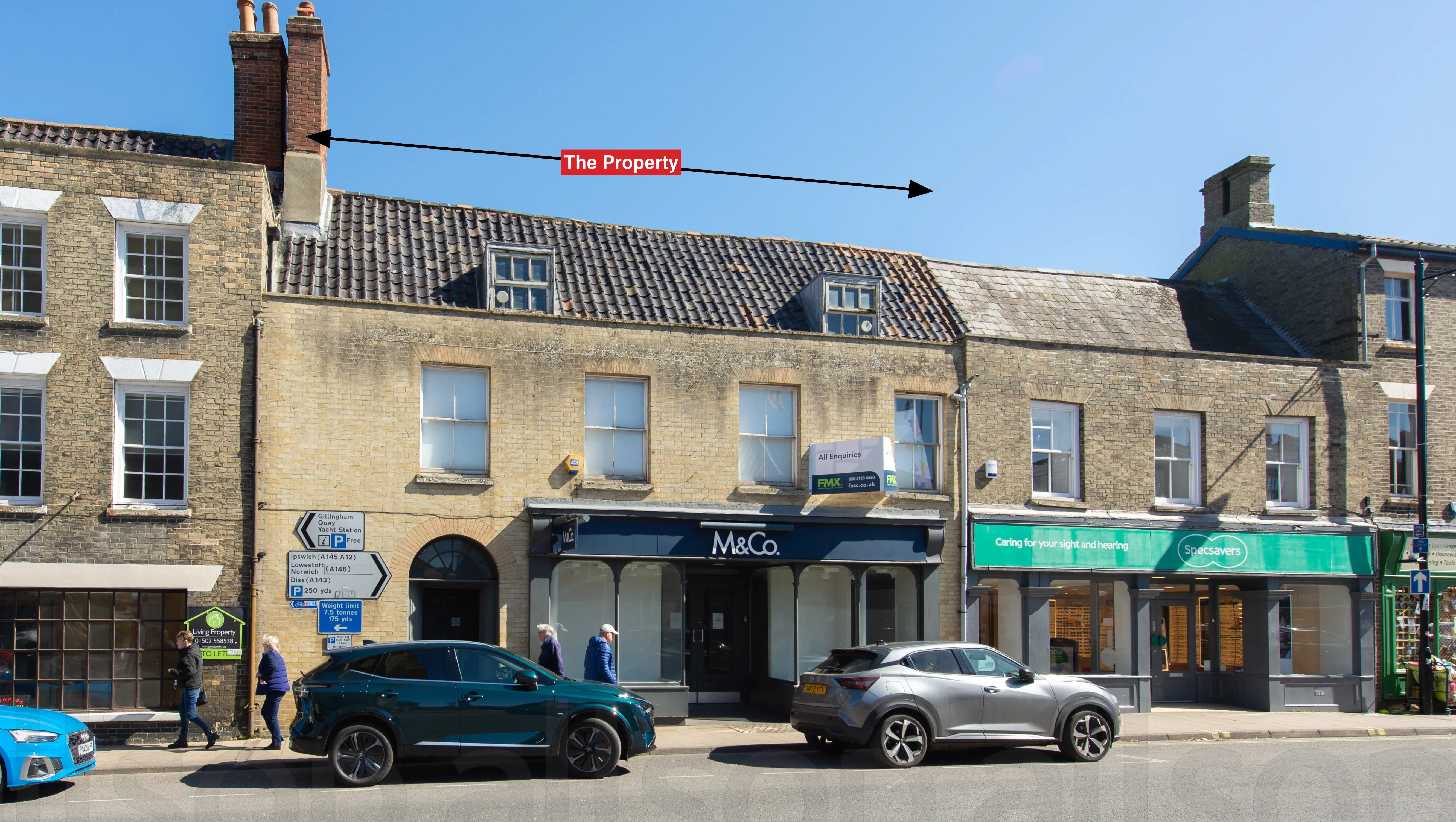 Grade II Listed Freehold Vacant Shop with Private Car Park 