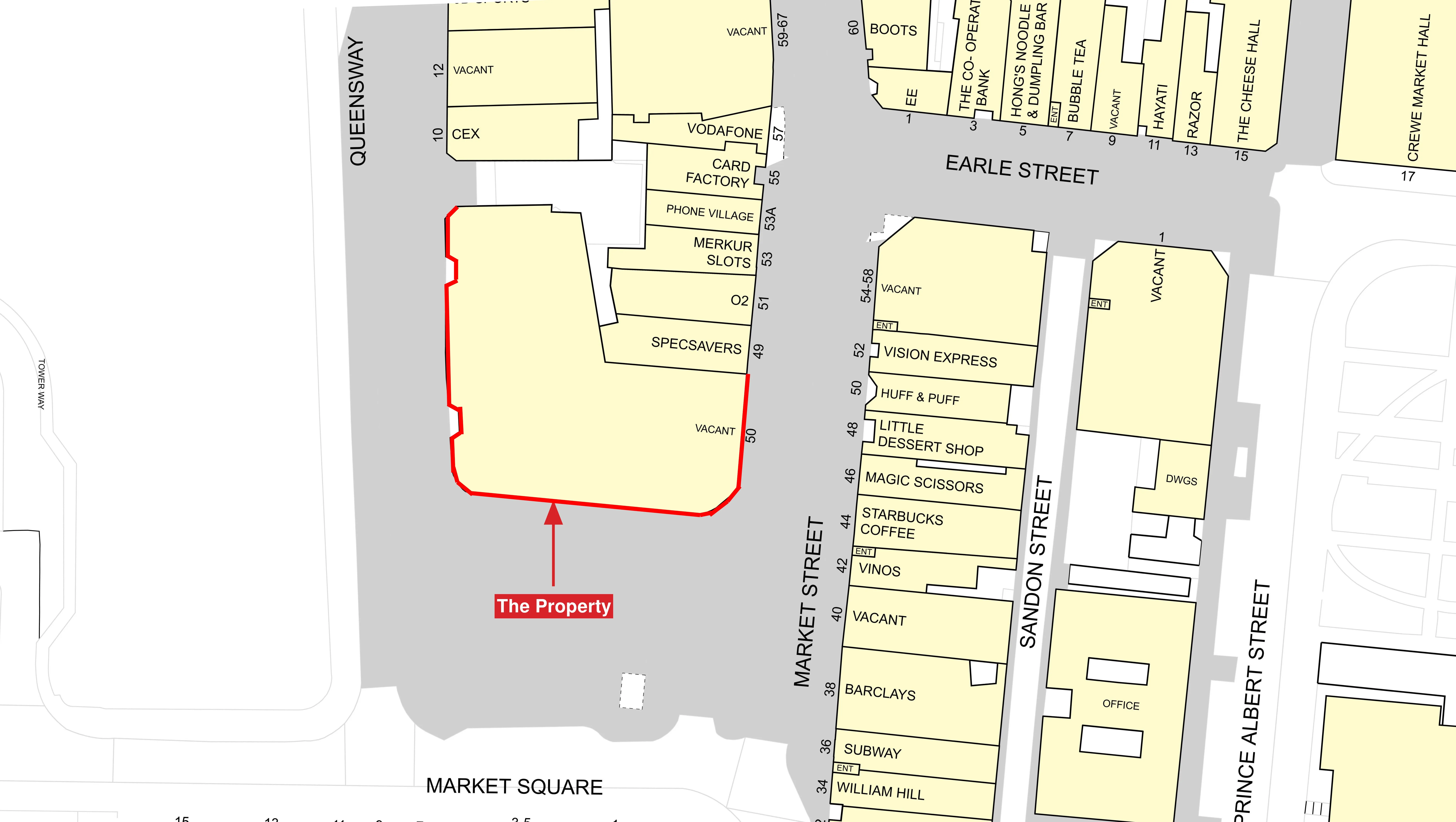 Vacant Freehold Town Centre Shop
