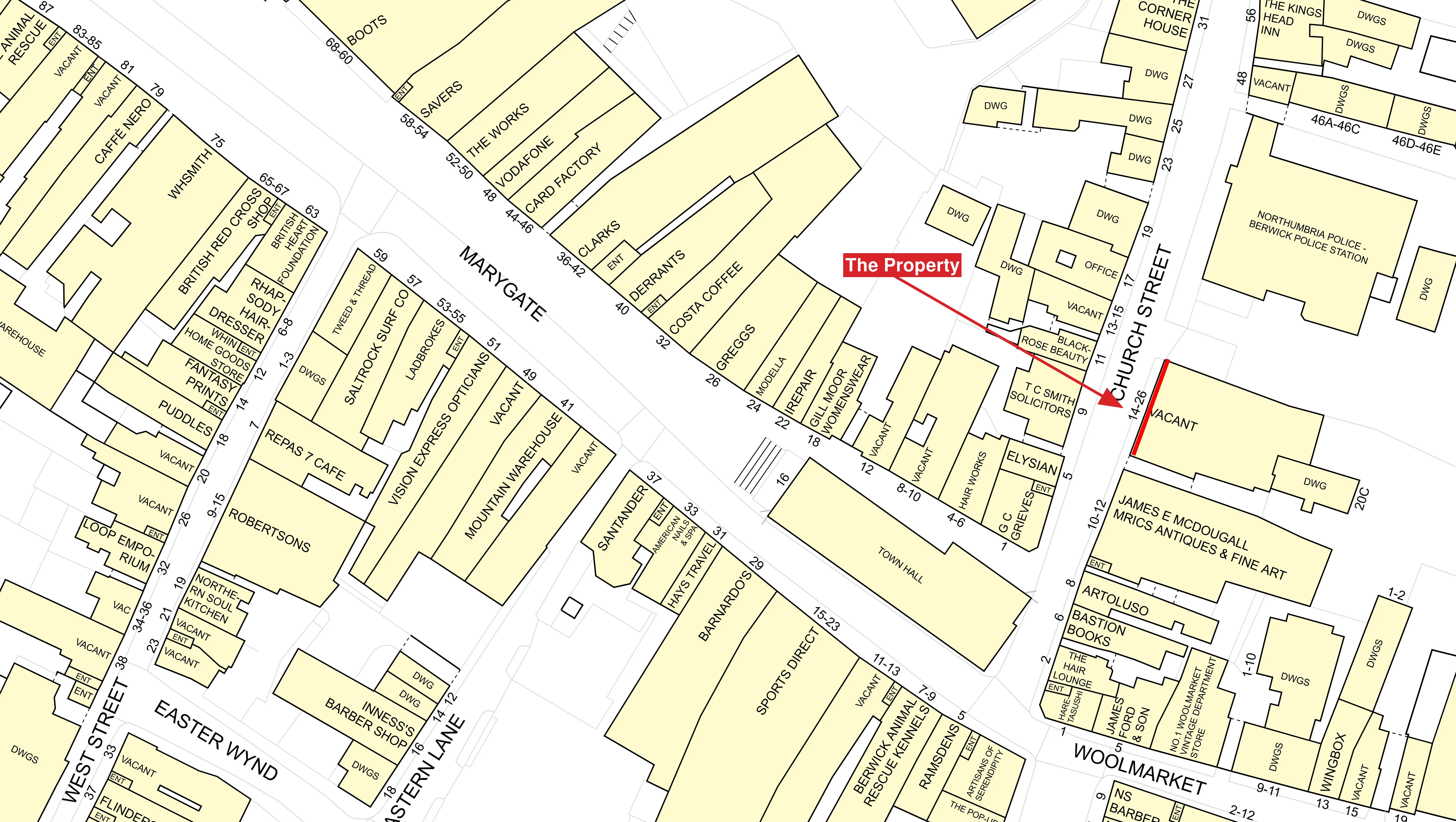 Freehold Vacant Shop with Redevelopment Potential 
