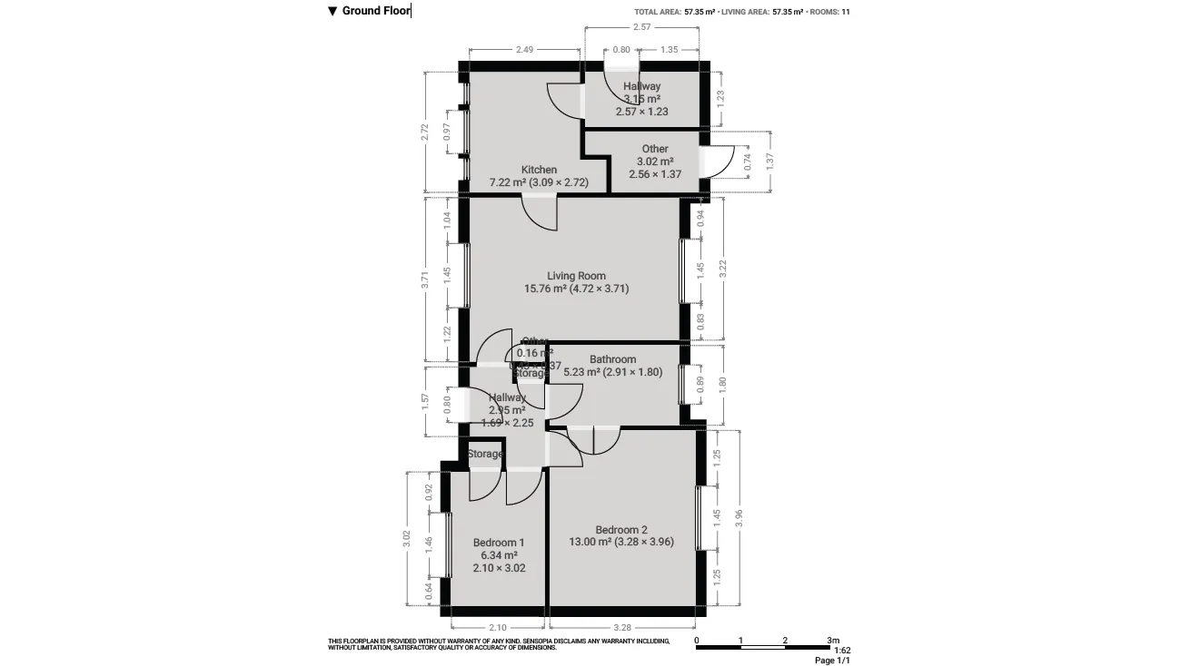 VACANT - Freehold Semi-Detached Bungalow