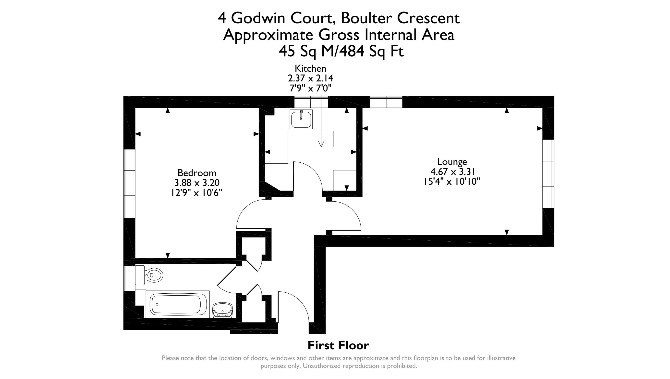 VACANT - Leasehold Self Contained First Floor Flat