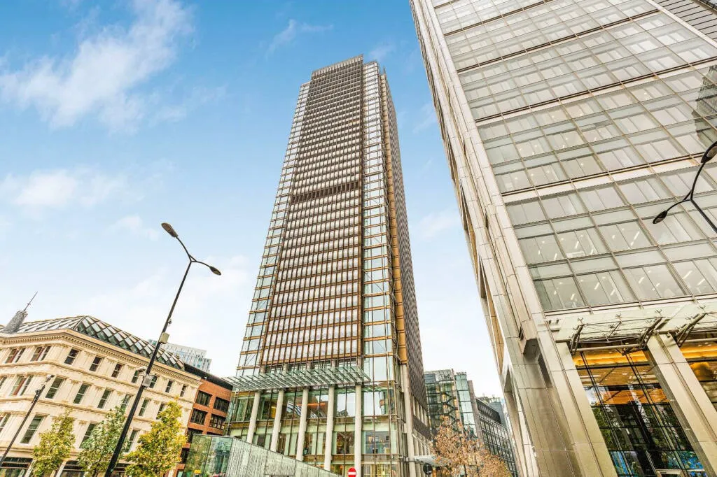 INVESTMENT - A Leasehold Two Bedroom Flat Located on the 36th floor of the iconic One Bishopsgate Plaza