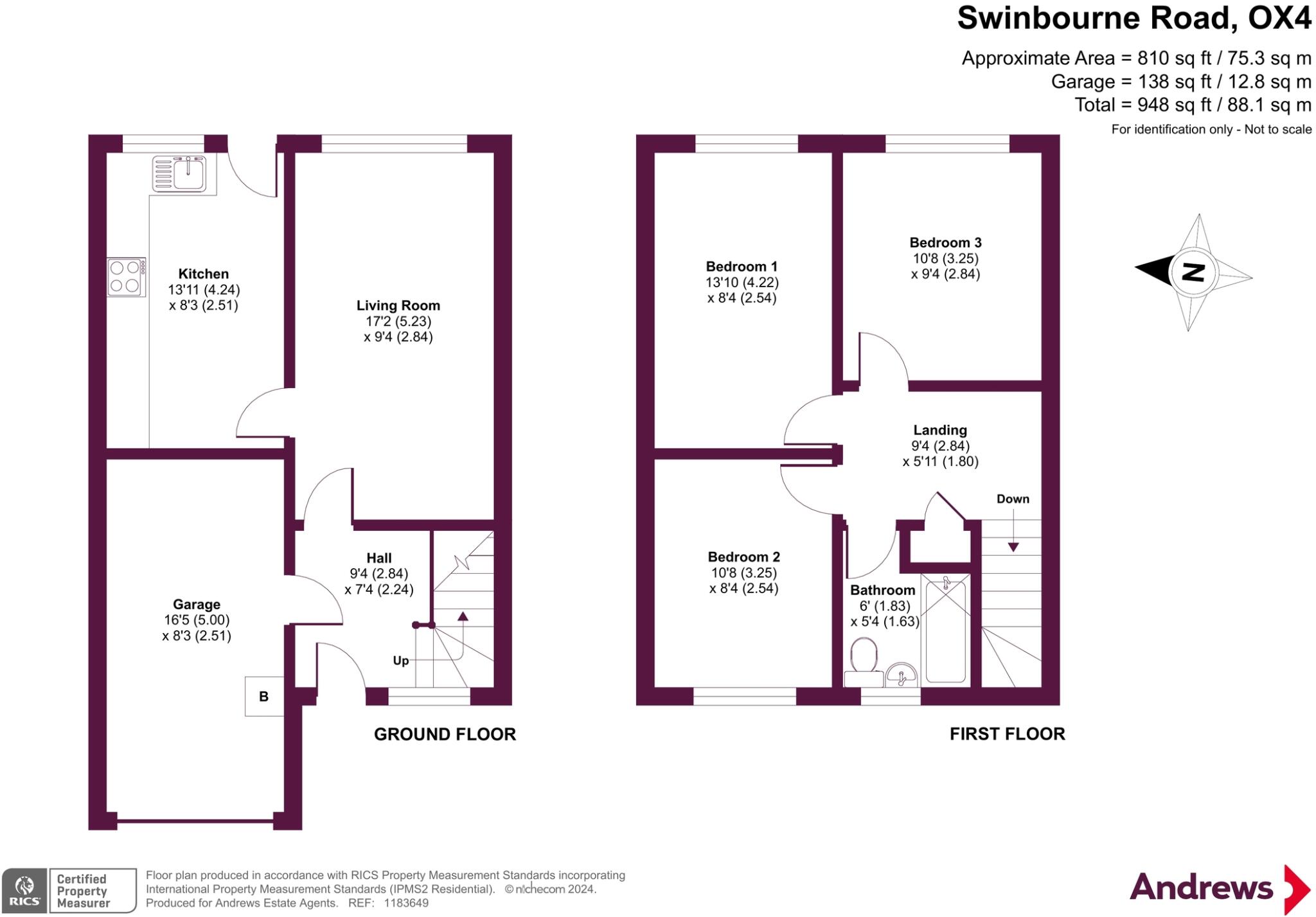 3 bed Terraced