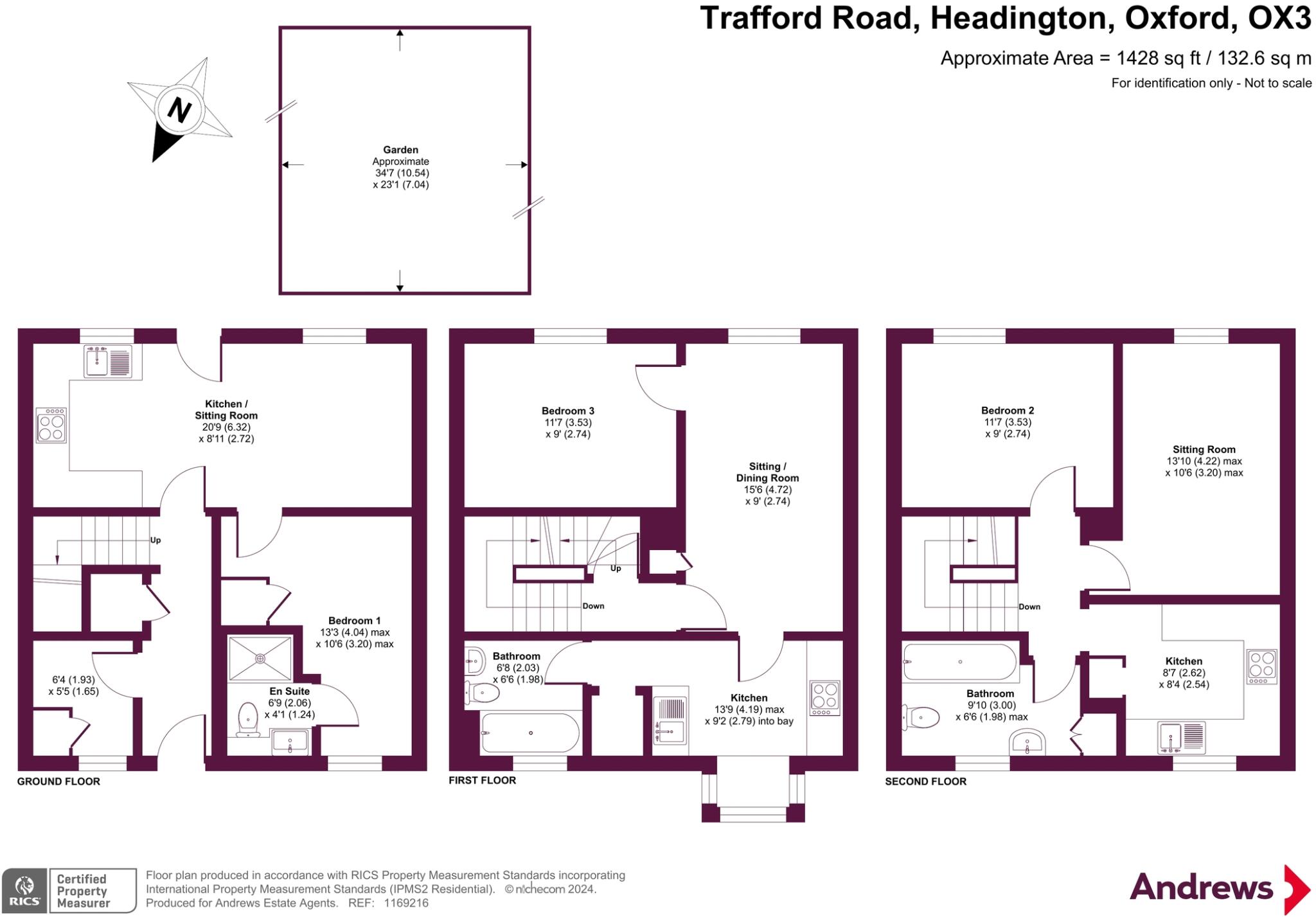4 bed Town House