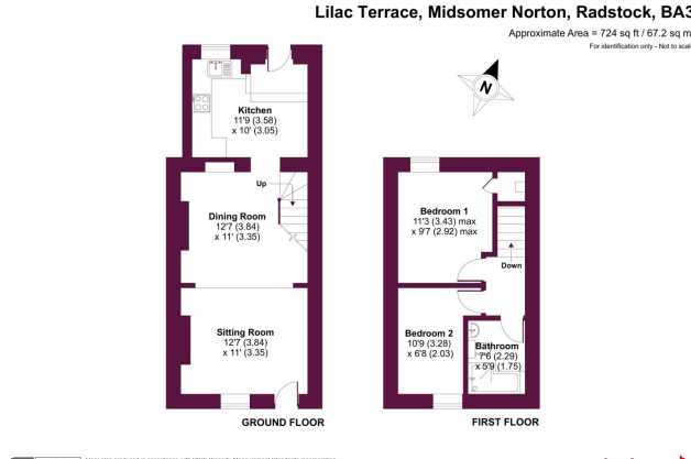 2 bed Character Property