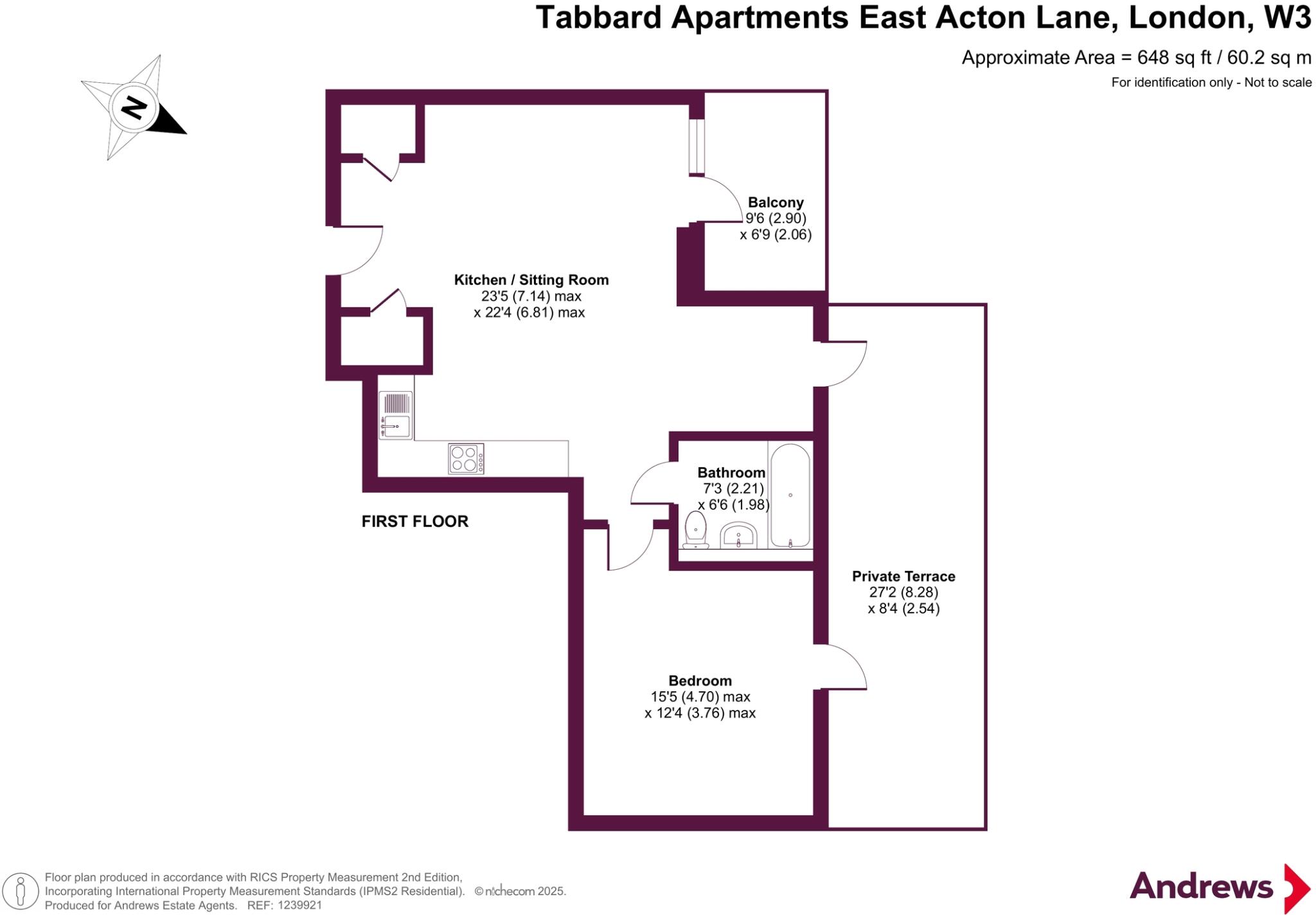 1 bed Apartment