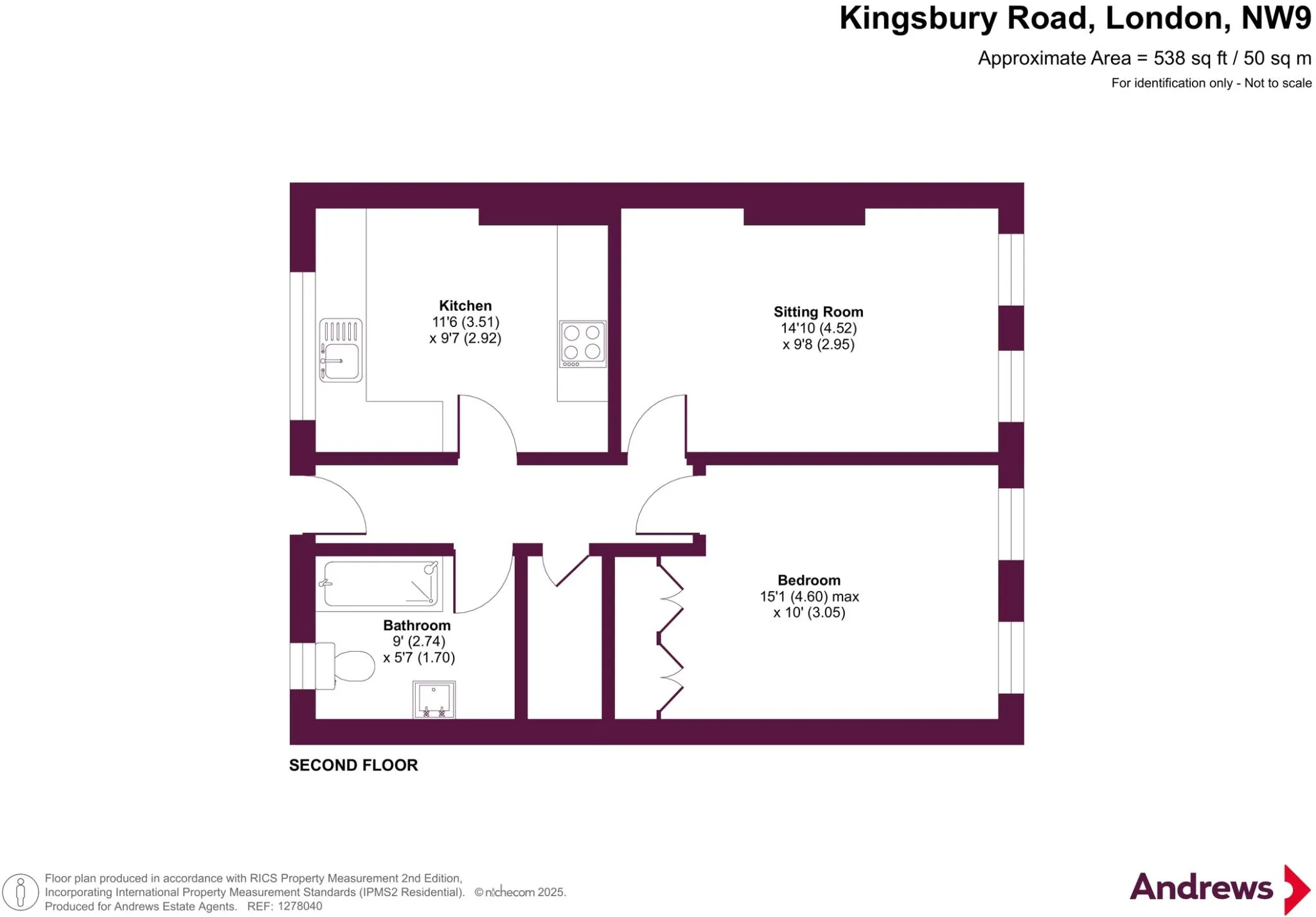 1 bed Apartment
