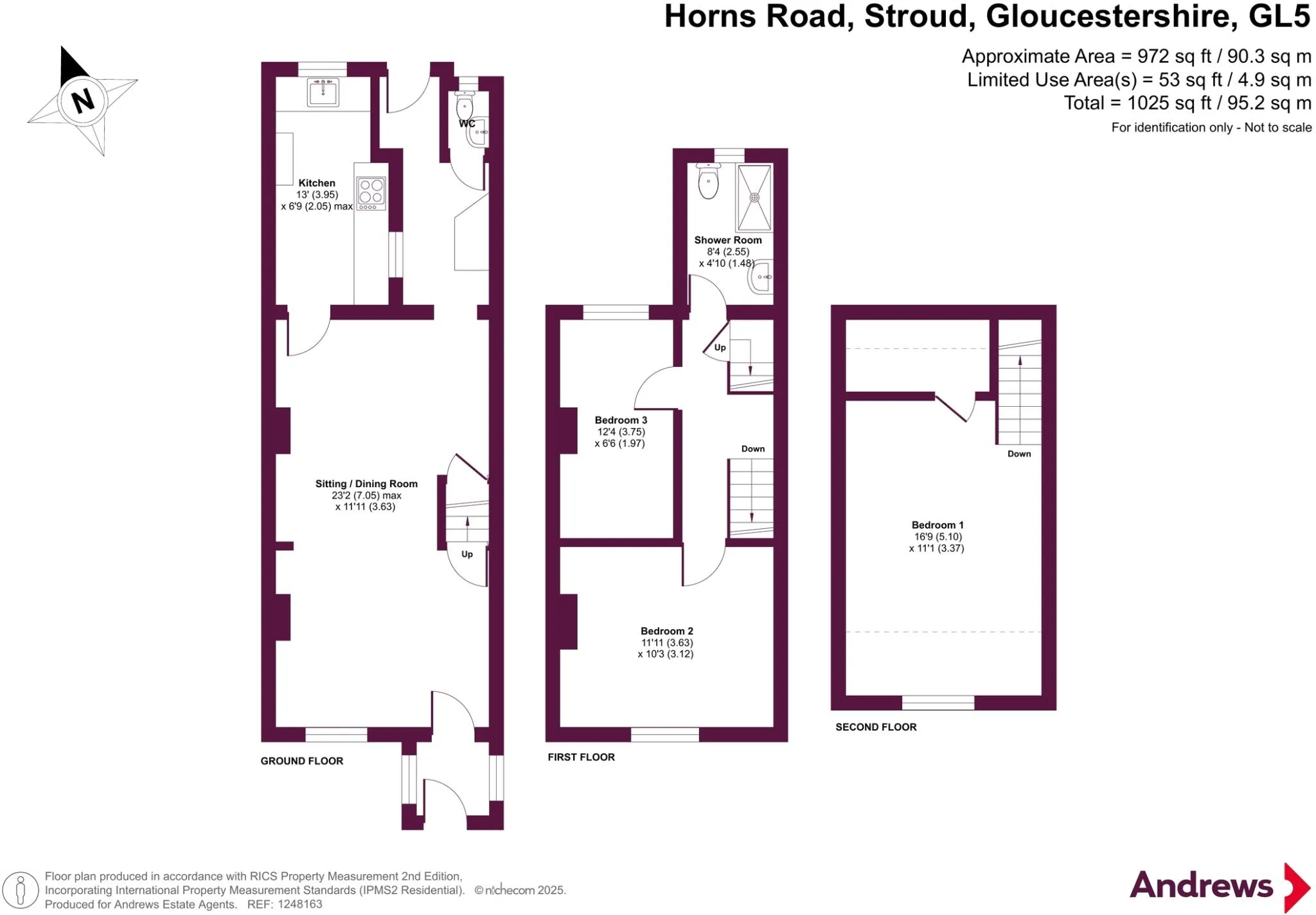 3 bed Character Property