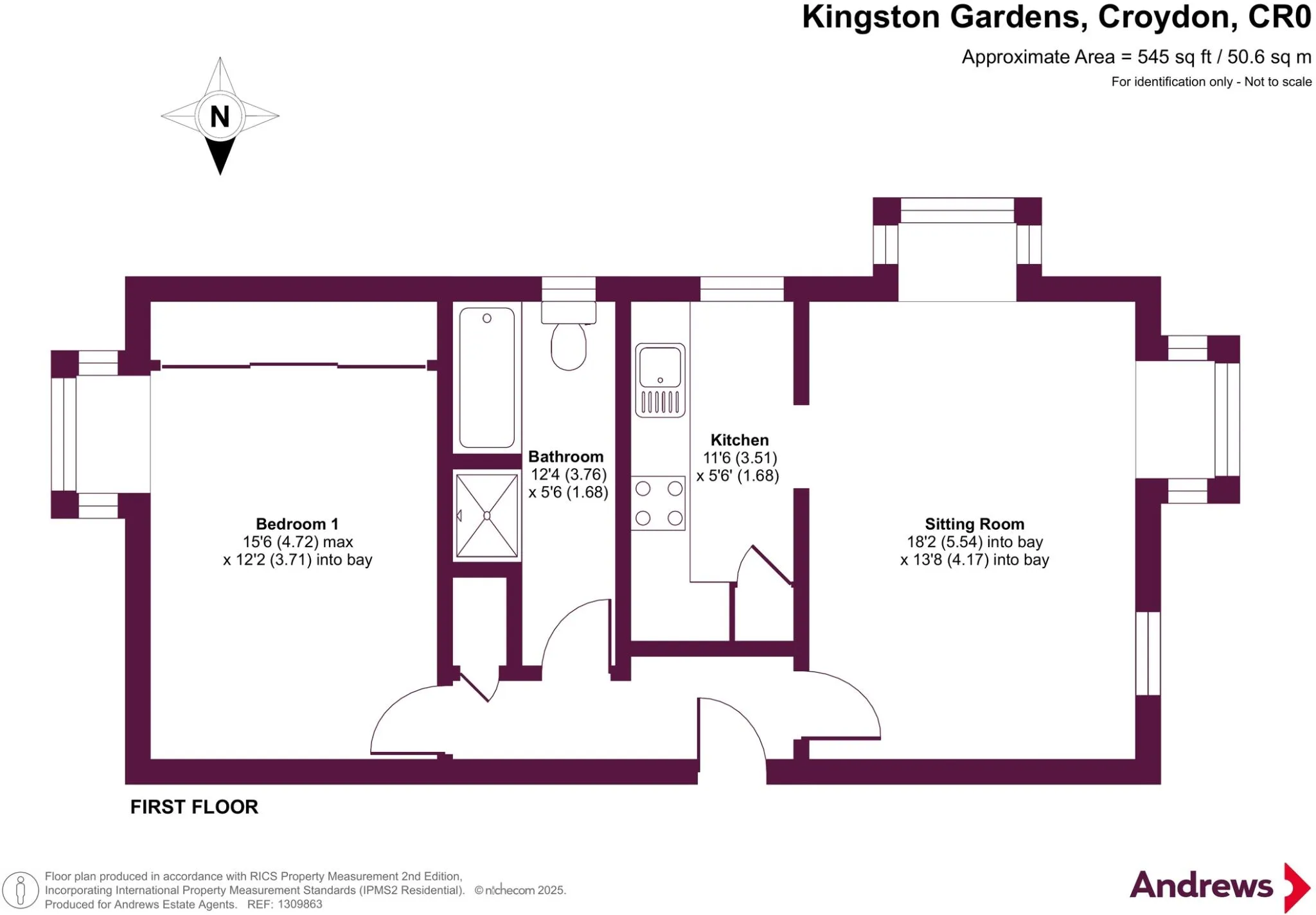 1 bed Apartment