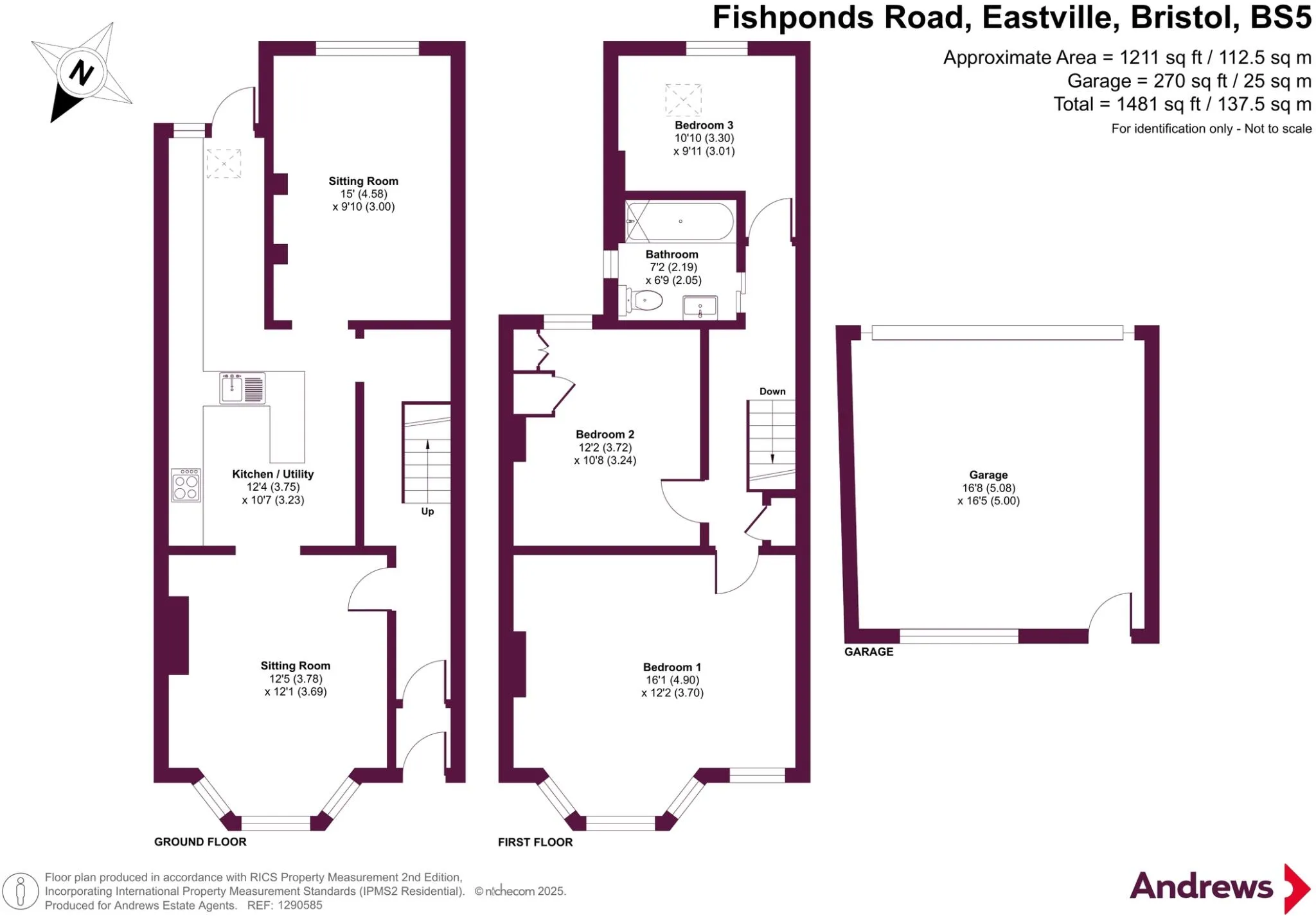 3 bed Terraced