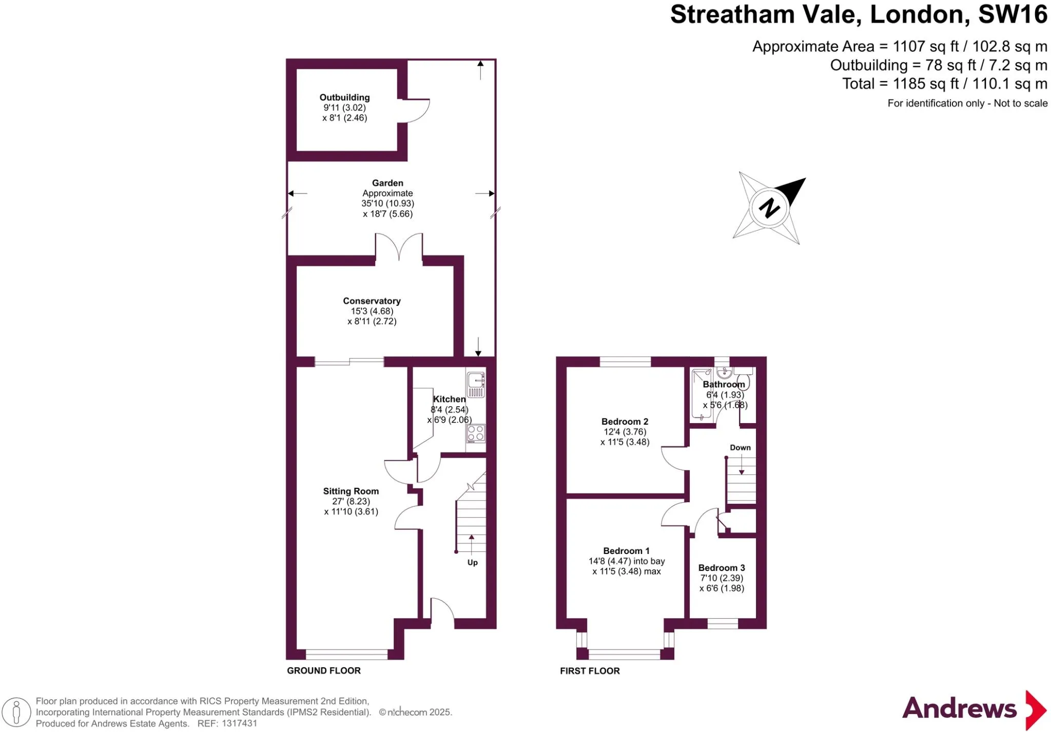 3 bed Terraced