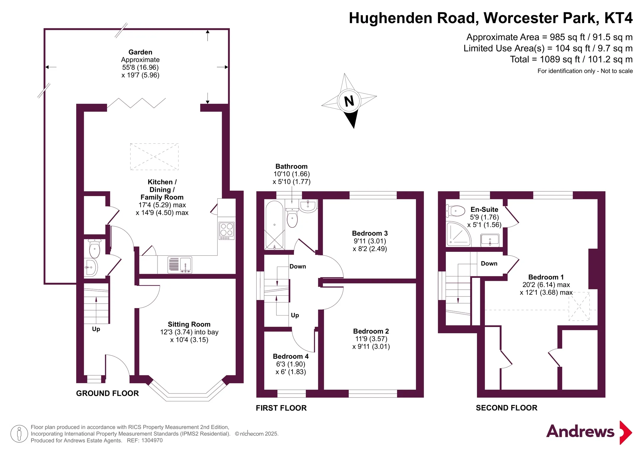 4 bed End of Terrace