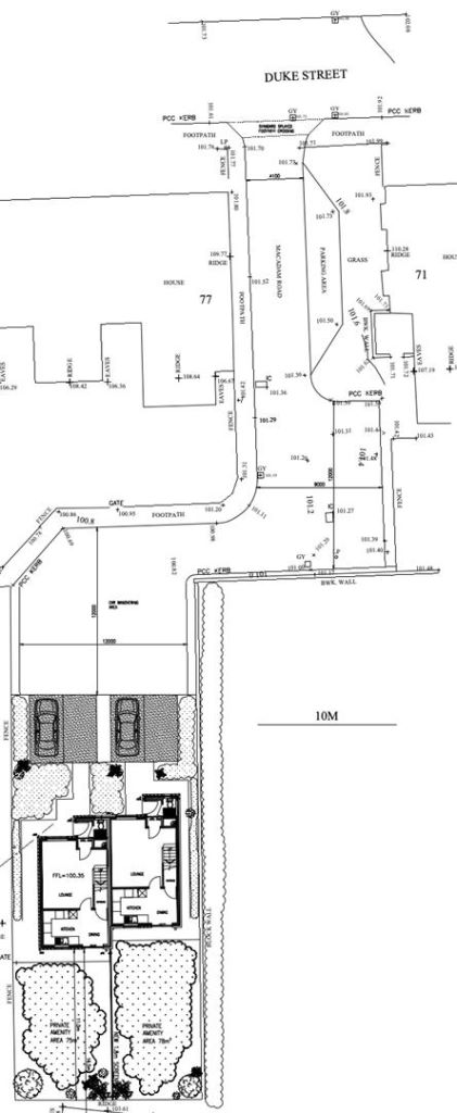 Land to the rear of 71 Duke Street, Creswell, Worksop, Nottinghamshire, S80 4AR