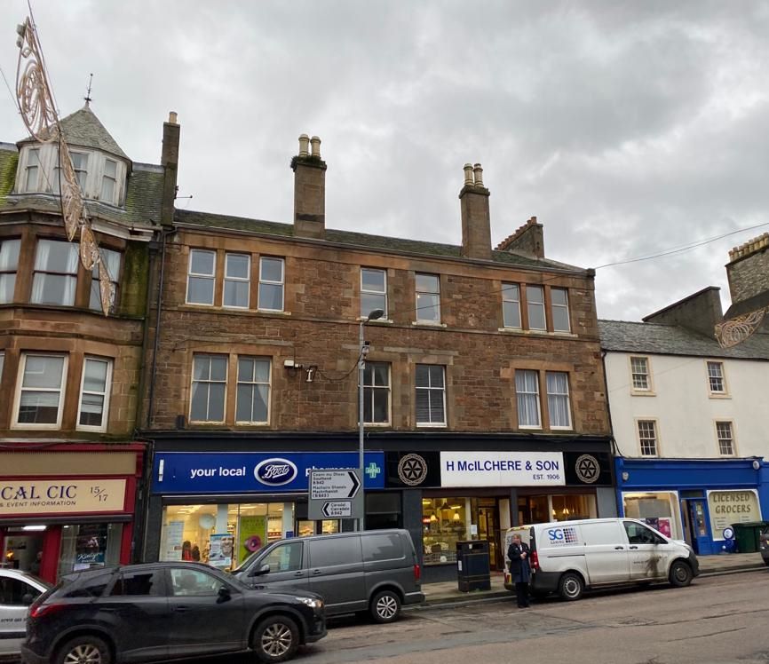 Flat 4, 21 Main Street, Campbeltown, Argyll and Bute, PA28 6AD
