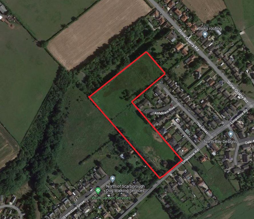 Land Adjacent to 38 Limestone Road, Burniston, Scarborough, North Yorkshire, YO13 0DG