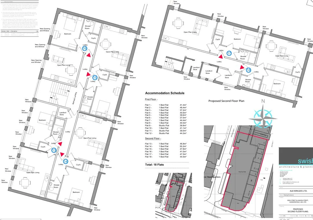 Residential Development New Street, Huddersfield, West Yorkshire, HD1 2TR
