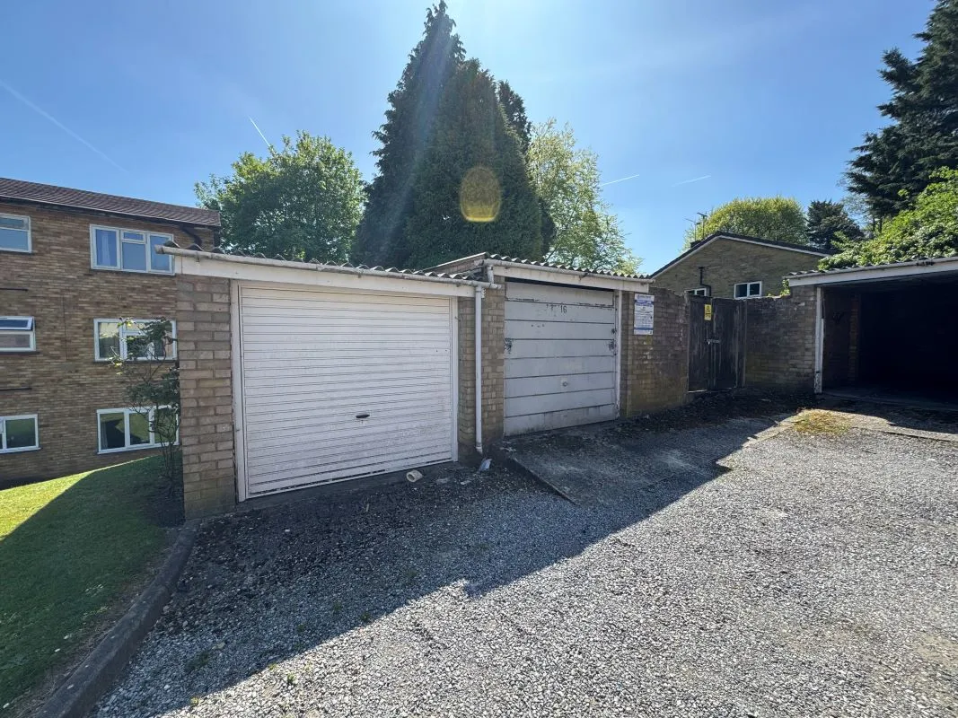 17 lock-up Garages Stockwood Court, Stockwood Crescent, Luton, Bedfordshire, LU1 3ST