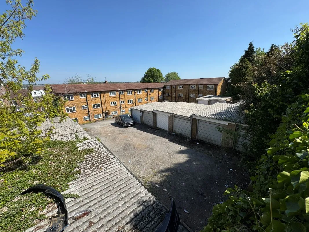 17 lock-up Garages Stockwood Court, Stockwood Crescent, Luton, Bedfordshire, LU1 3ST