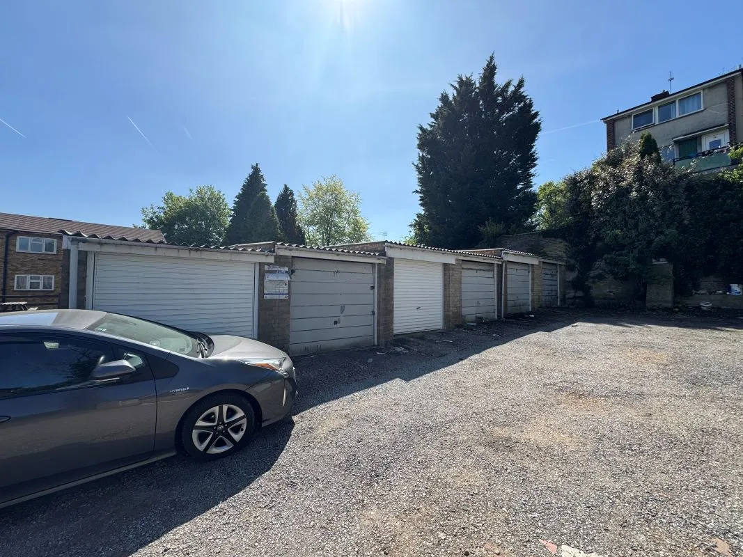 17 lock-up Garages Stockwood Court, Stockwood Crescent, Luton, Bedfordshire, LU1 3ST