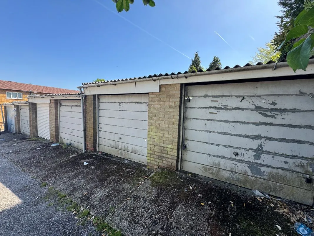 17 lock-up Garages Stockwood Court, Stockwood Crescent, Luton, Bedfordshire, LU1 3ST
