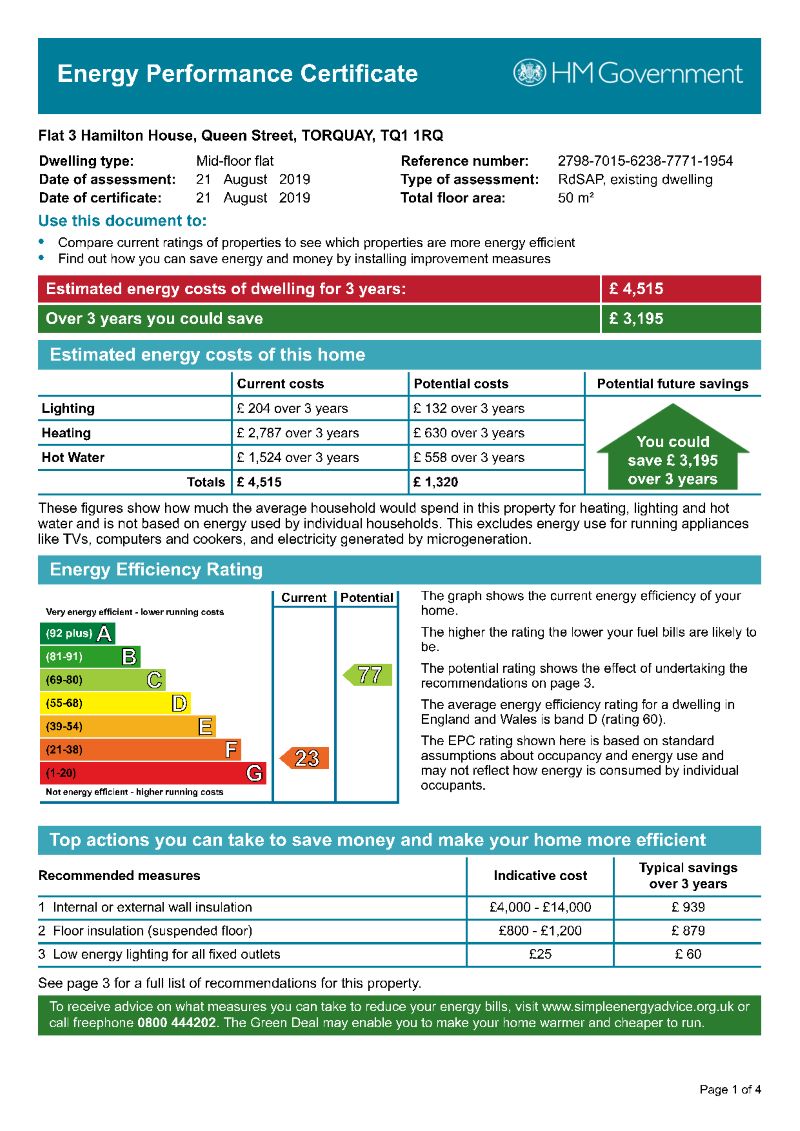 Hamilton House, Queen Street, Torquay, Devon, TQ1 1RQ - Online Auctions