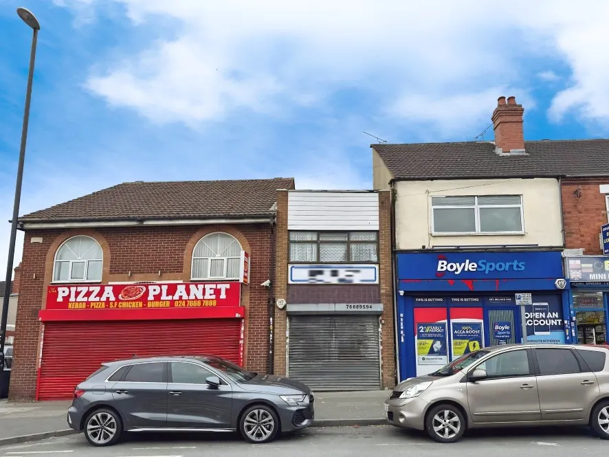 Property for Auction in Coventry & Warwickshire - 639A Stoney Stanton Road, Foleshill, Coventry, West Midlands CV6 5GA