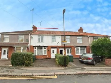 Property for Auction in Coventry & Warwickshire - 12 Steeplefield Road, Coundon, Coventry, West Midlands CV6 1JL