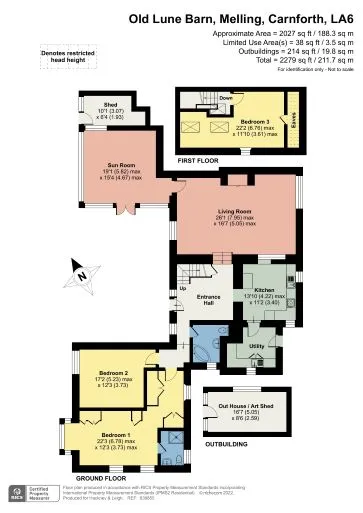 Property for Auction in Cumbria - Old Lune Barn, Melling, Carnforth, Cumbria LA6 2RA