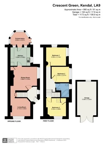 Property for Auction in Cumbria - 36 Crescent Green, Kendal, Cumbria LA9 6DR