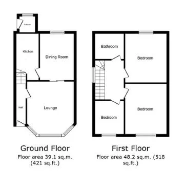 Property for Auction in Cumbria - 3 Hawesmead Avenue, Kendal, Cumbria LA9 5HB