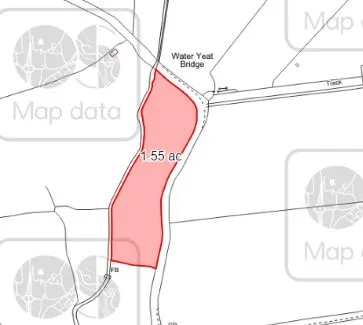 Property for Auction in Cumbria - Paddock Land , Back Lane , Ayside, Grange-Over-Sands, Cumbria LA11 6HY