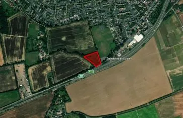 Property for Auction in East Anglia - Land on the east side of Red Lane, Capel St. Mary, Ipswich, Suffolk IP9 2JR