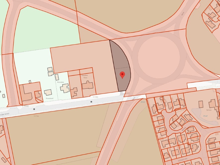 Property for Auction in Hull & East Yorkshire - 0.48 Acre Parcel of Land, West Of York Road Roundabout, Little Driffield, East Yorkshire